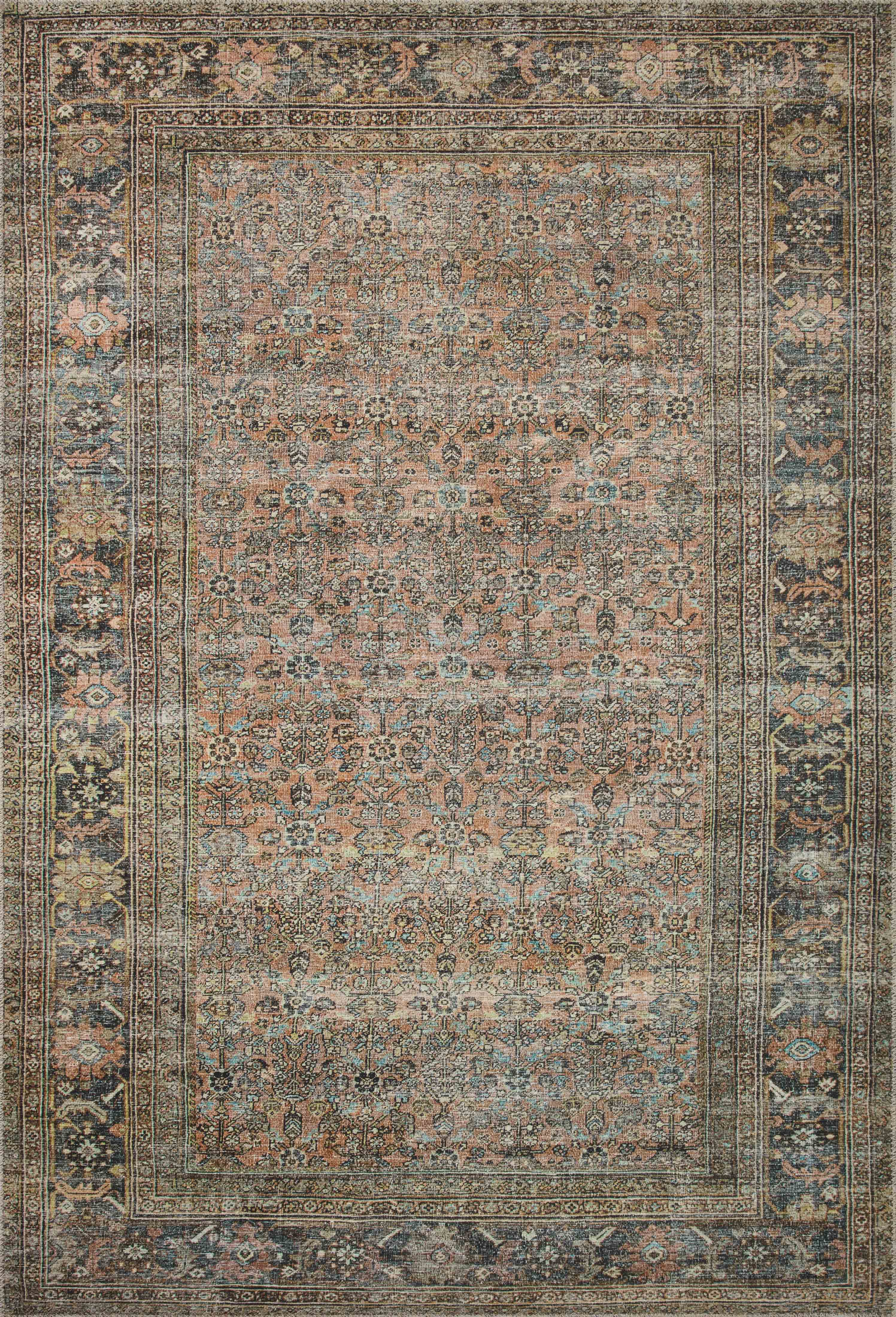 Loloi Adrian ADR-03 Terracotta / Multi Area Rug