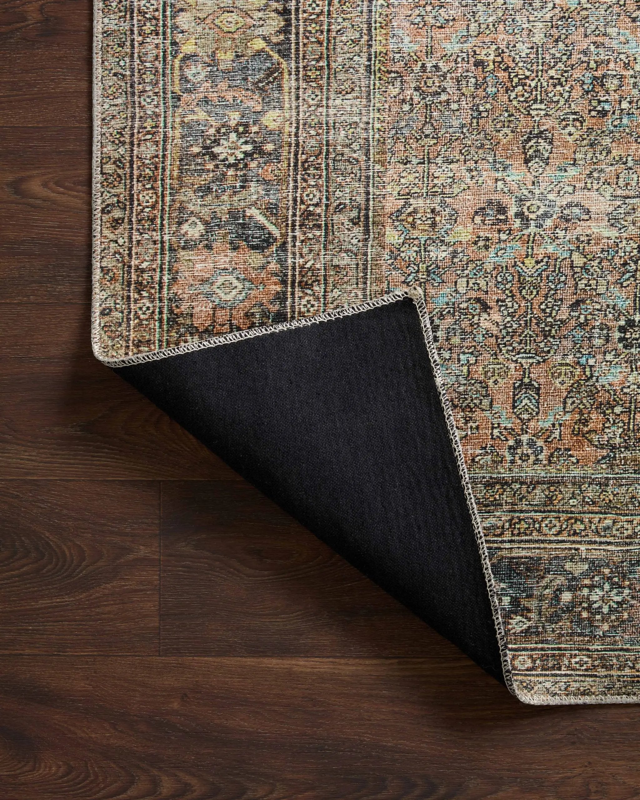 Adrian ADR-03 Terracotta / Multi Area Rug by Loloi