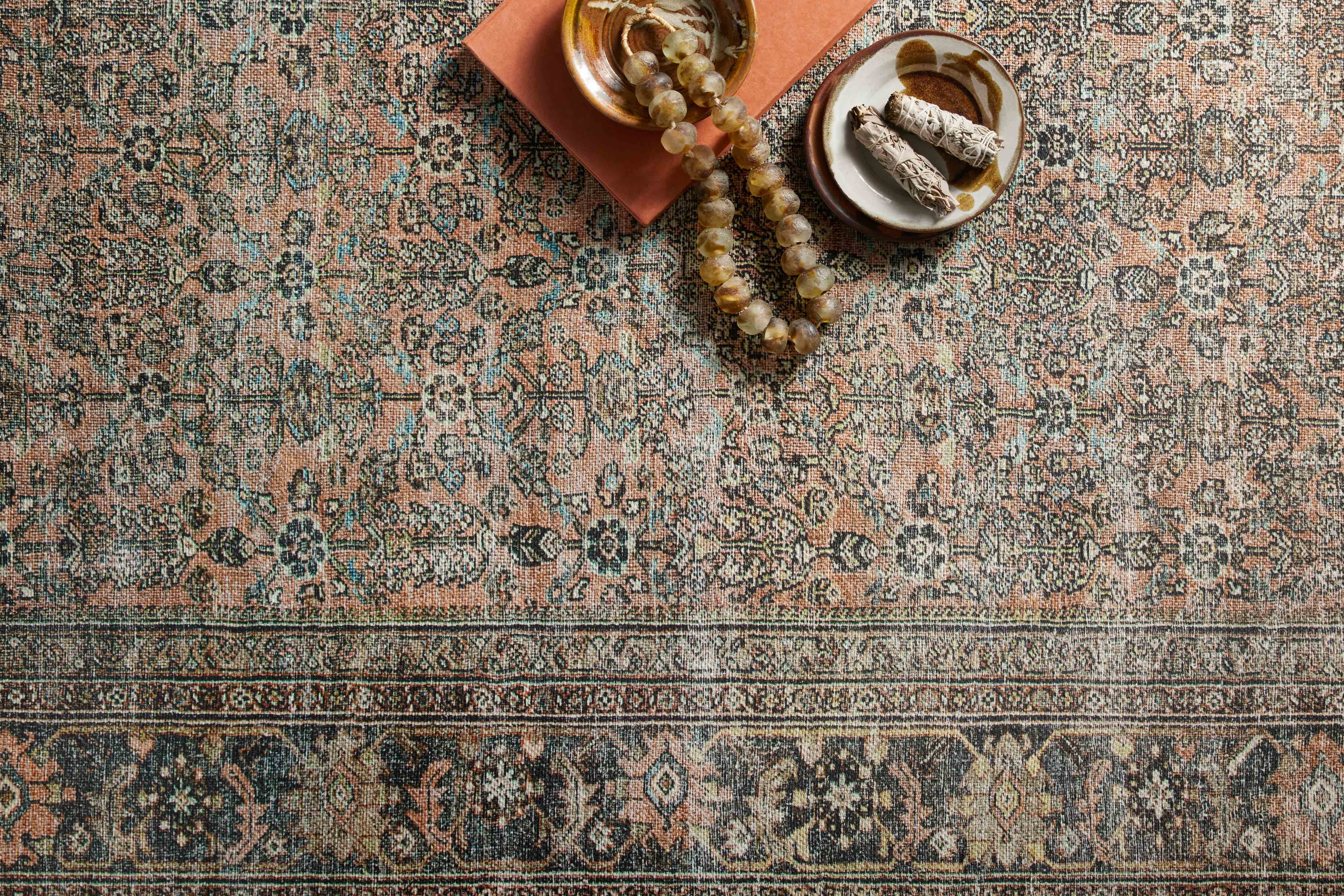 Loloi Adrian ADR-03 Terracotta / Multi Area Rug
