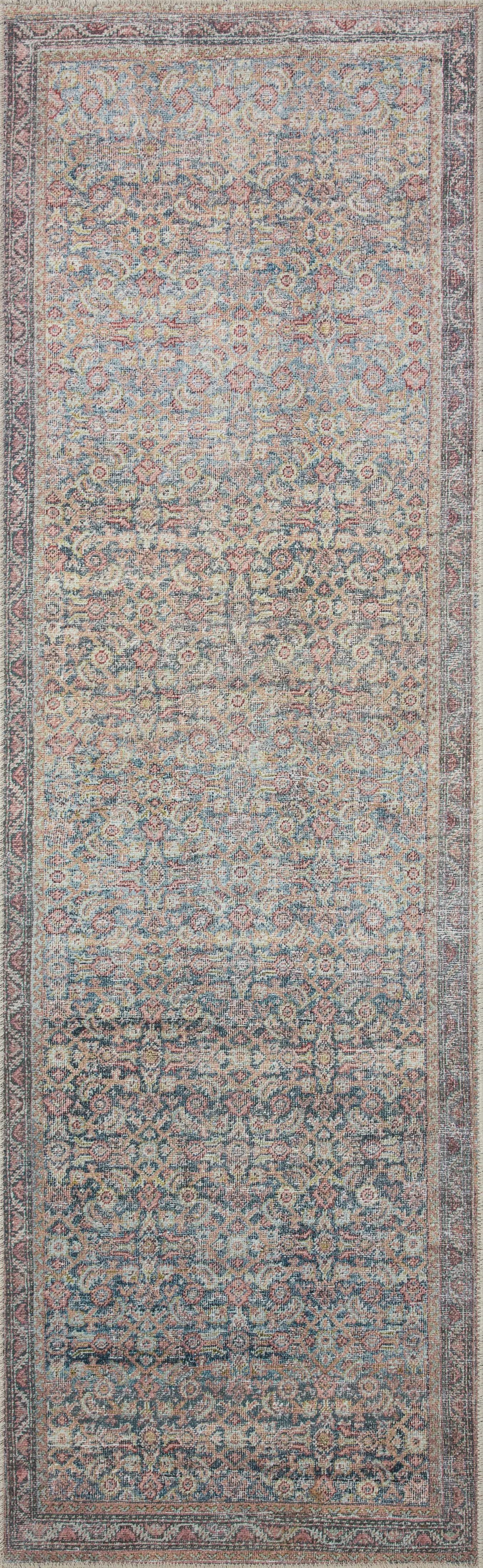Adrian ADR-04 Denim / Multi Area Rug by Loloi