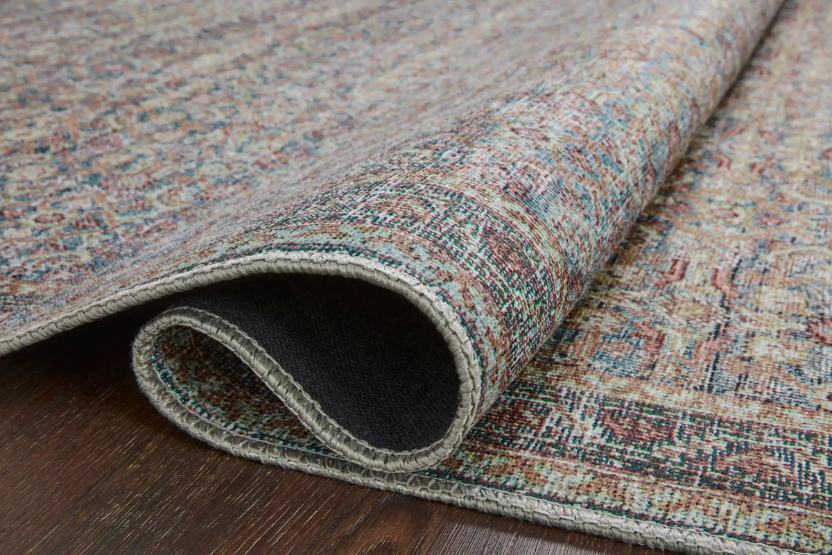 Adrian ADR-04 Denim / Multi Area Rug by Loloi