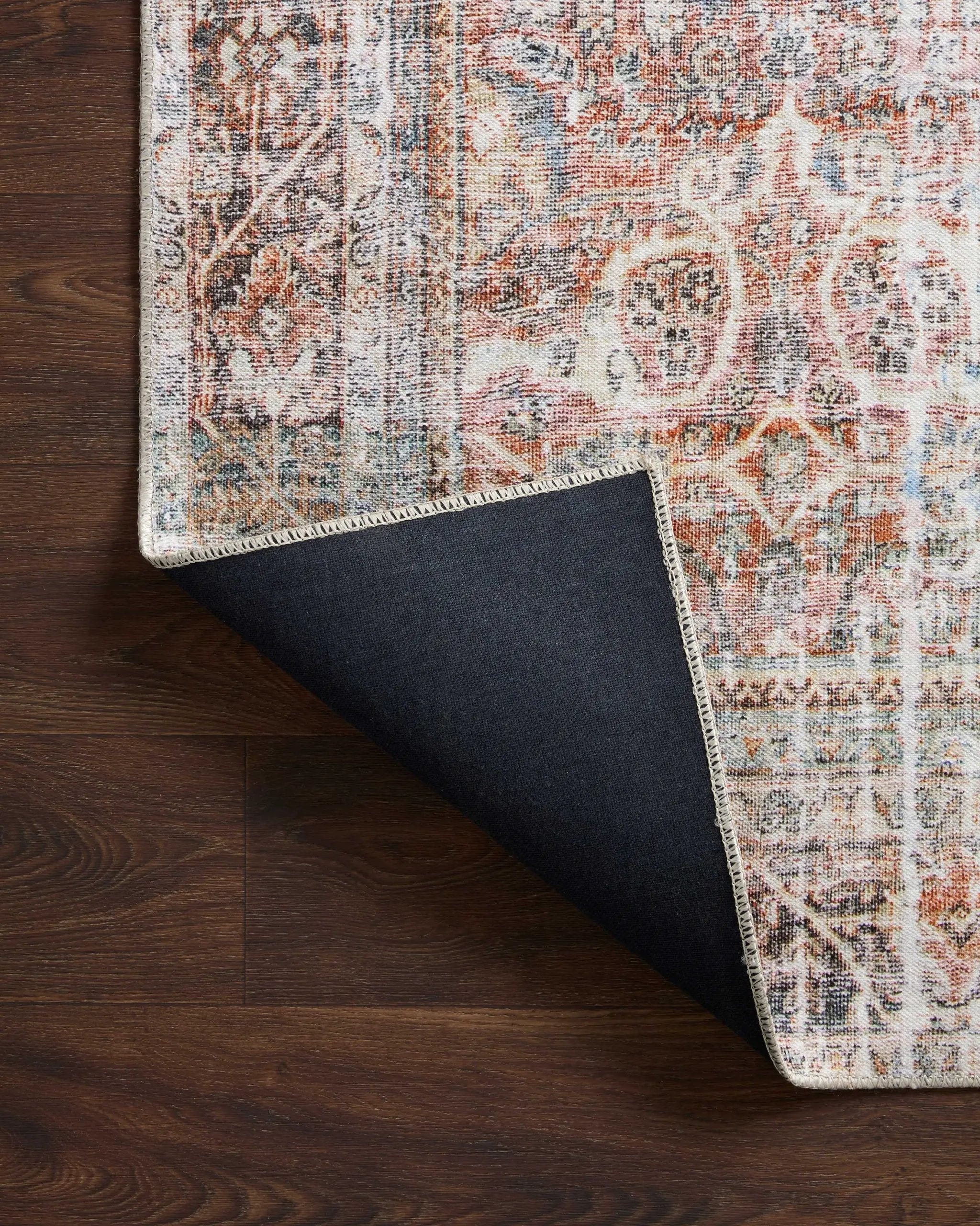 Adrian ADR-05 Sunset / Charcoal Area Rug by Loloi