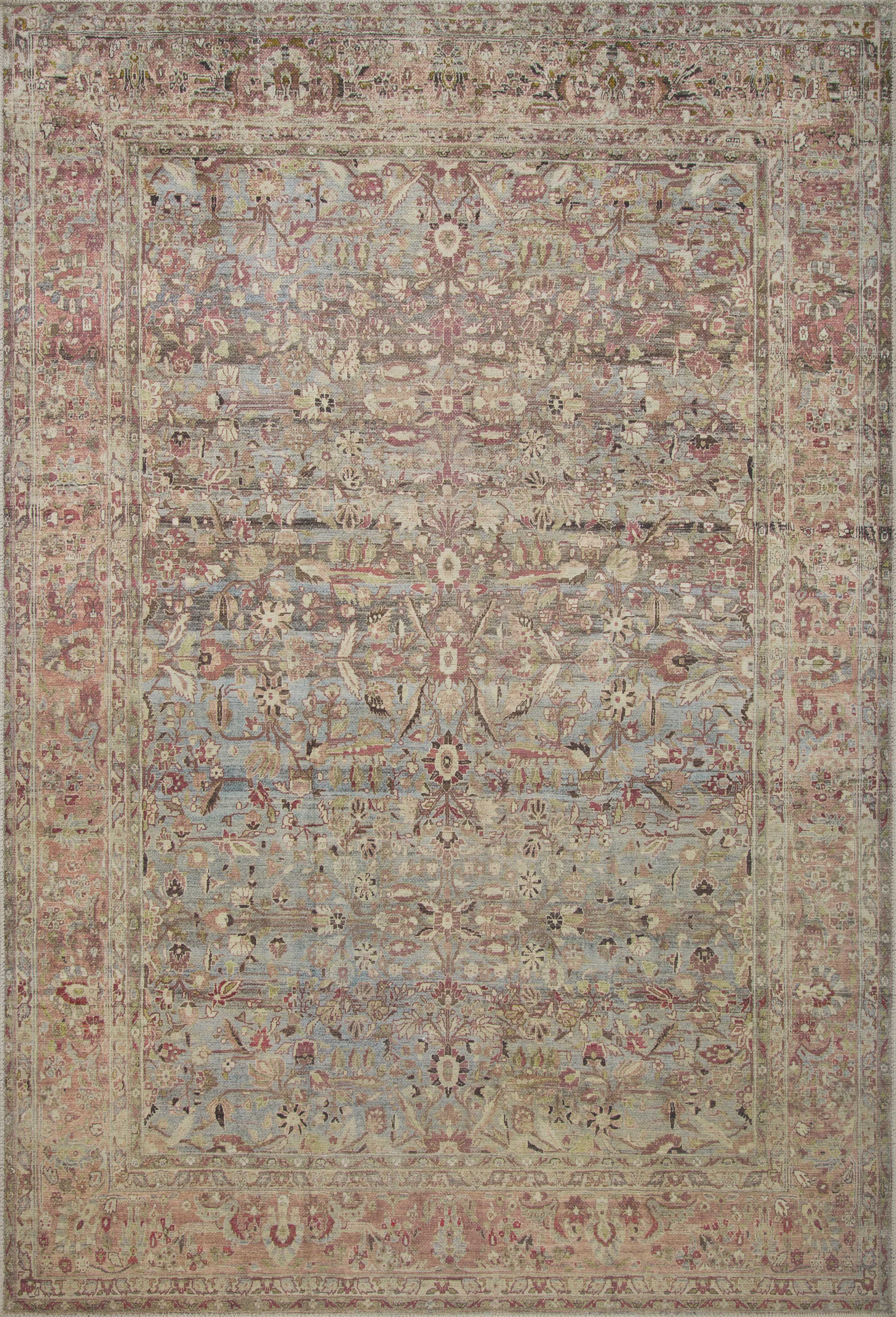 Loloi Adrian ADR-06 Ocean / Clay Area Rug