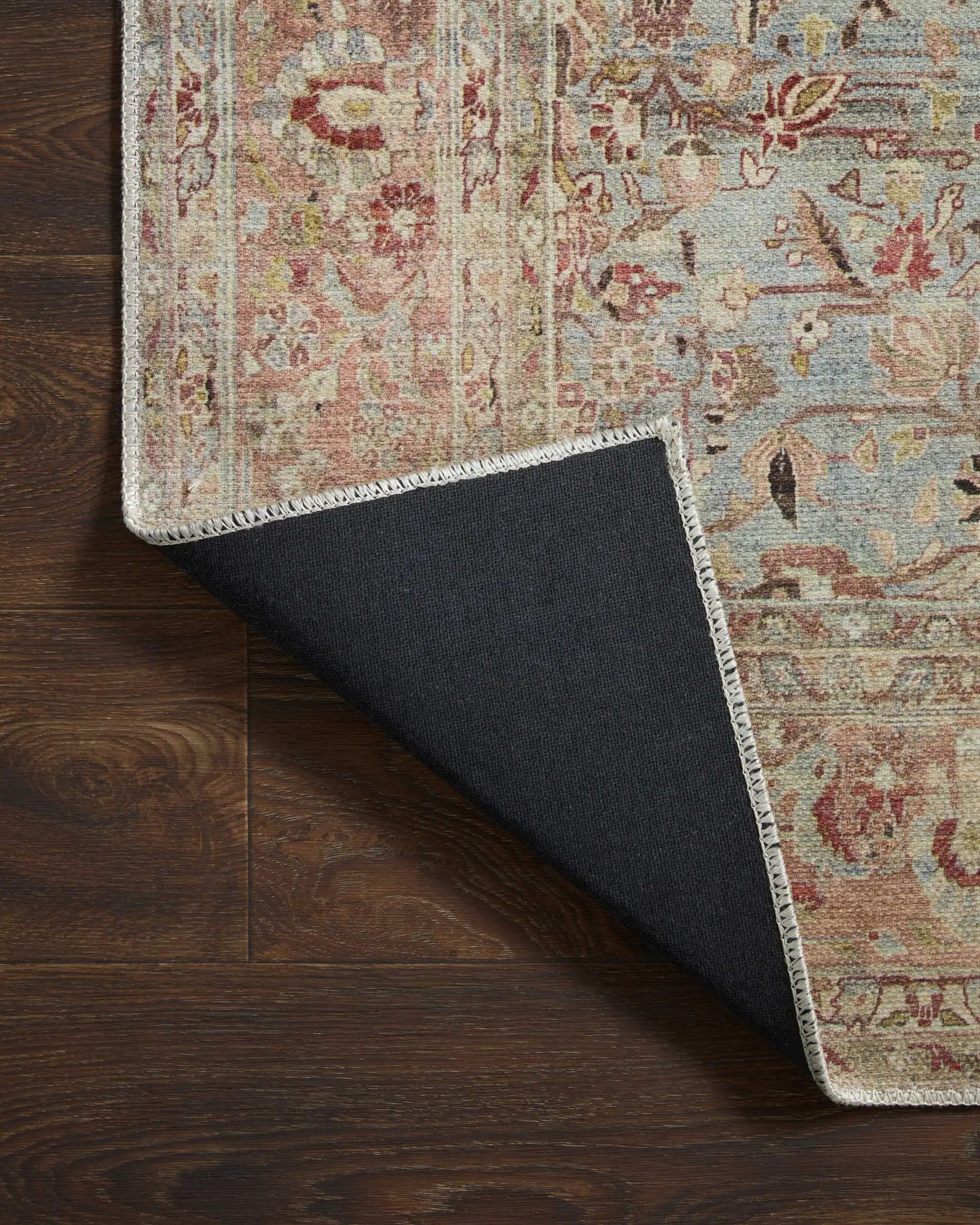 Adrian ADR-06 Ocean / Clay Area Rug by Loloi