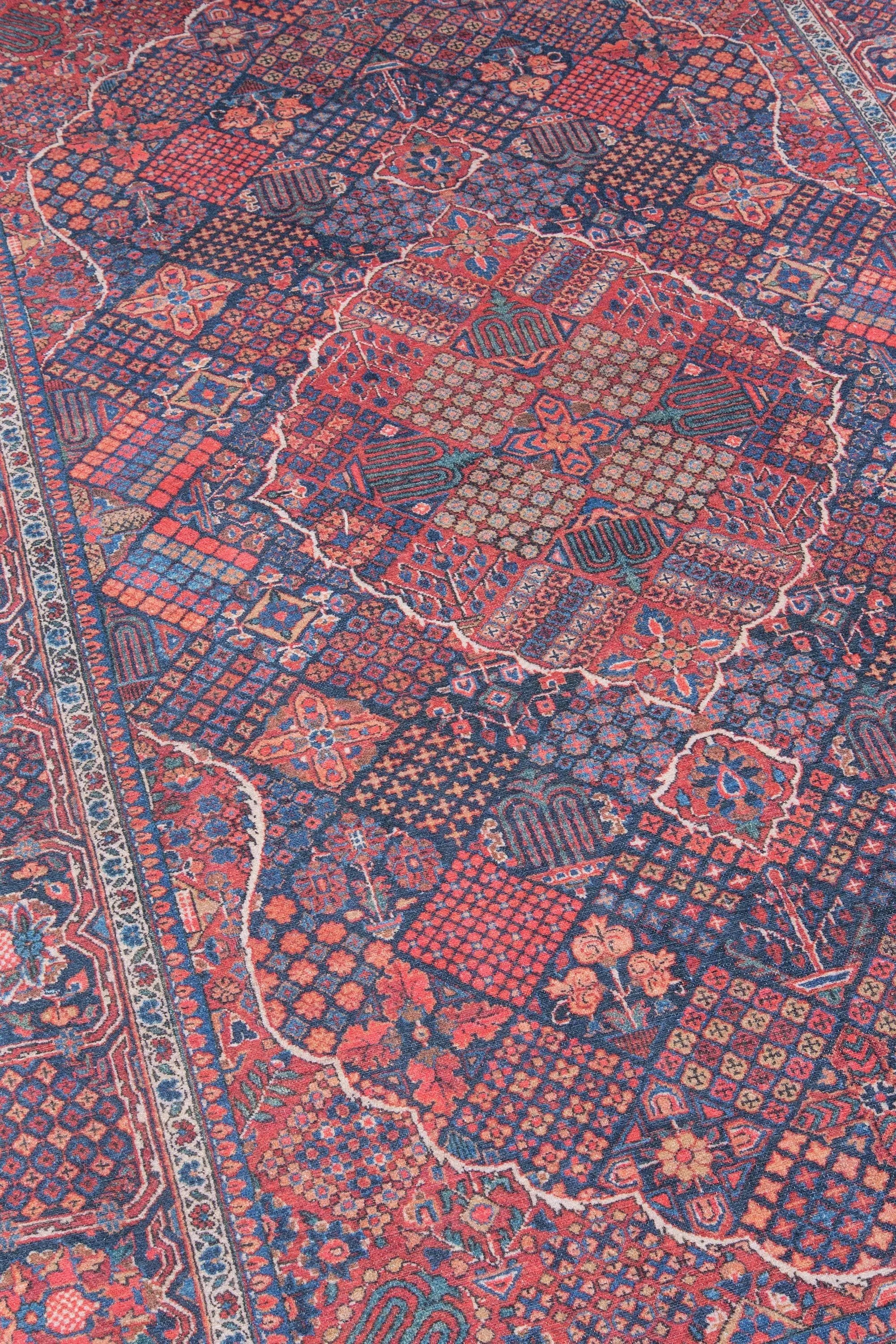 Afshar AFS10 Navy Area Rug by Momeni