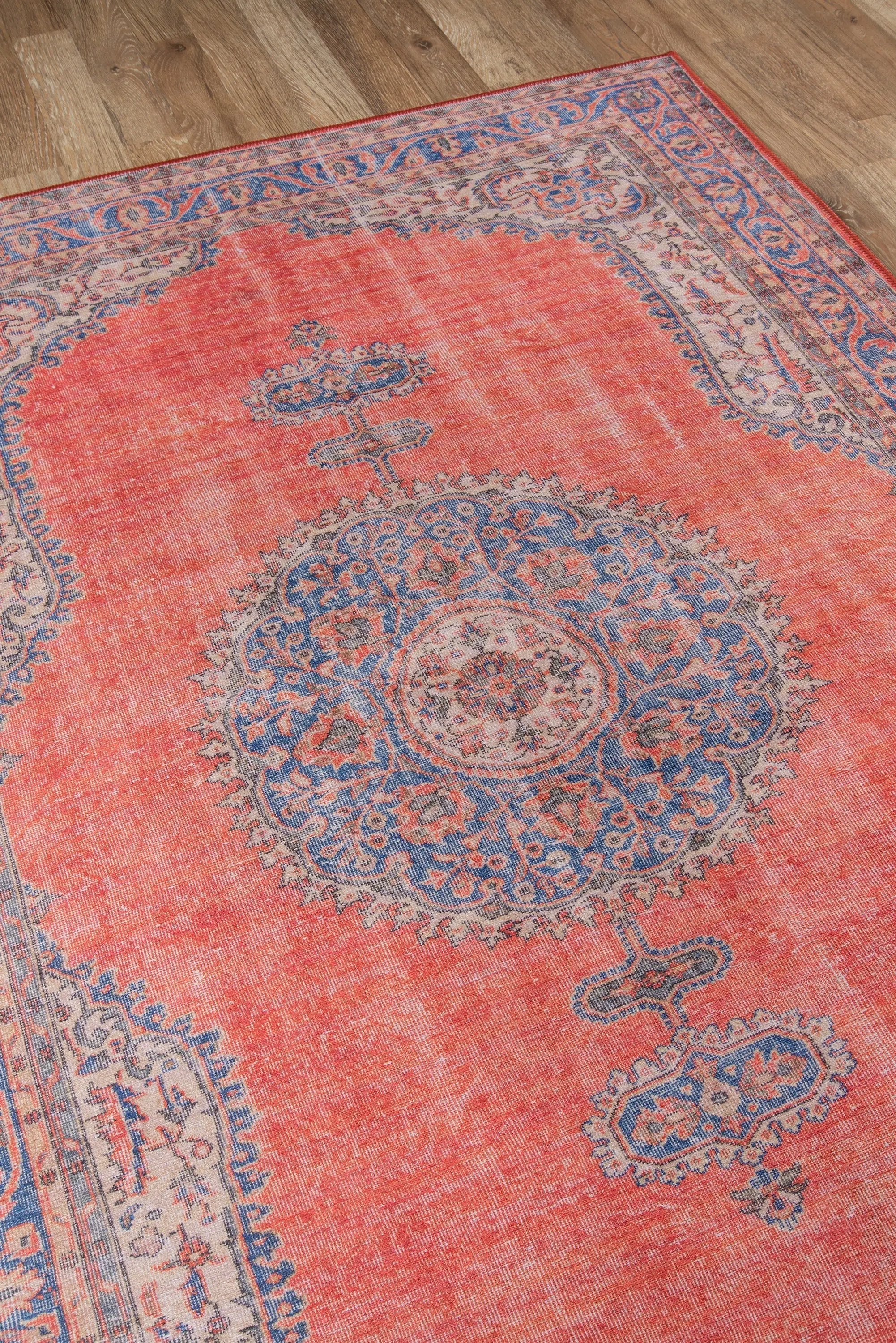 Afshar AFS12 Red Area Rug by Momeni