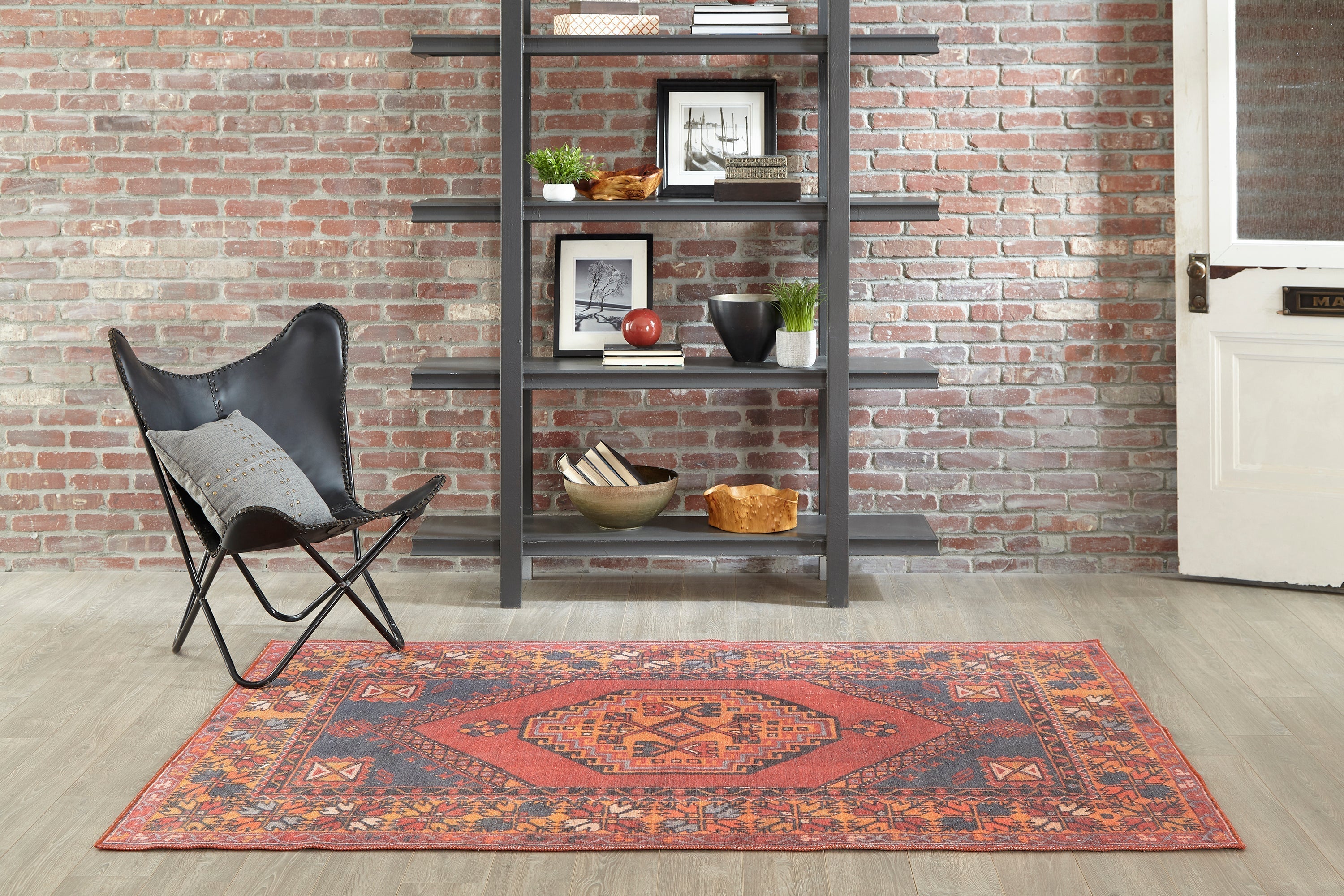 Momeni Afshar AFS16 Red Area Rug