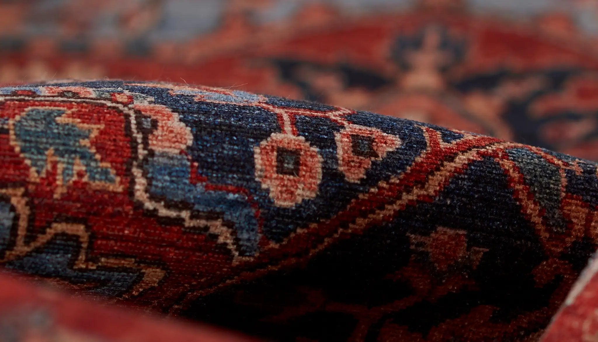 Afshar AFS37 Red Area Rug by Momeni