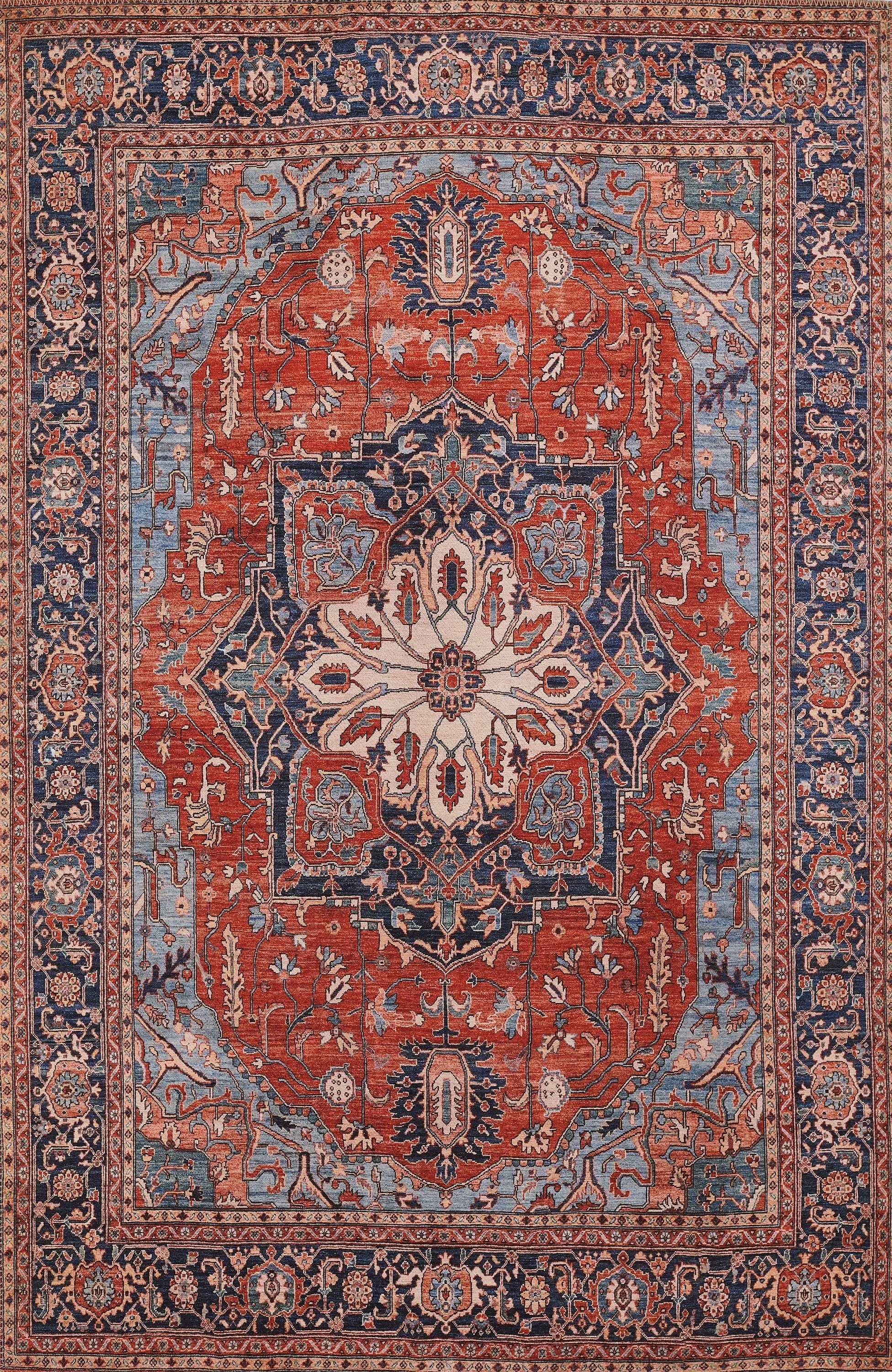 Afshar AFS37 Red Area Rug by Momeni