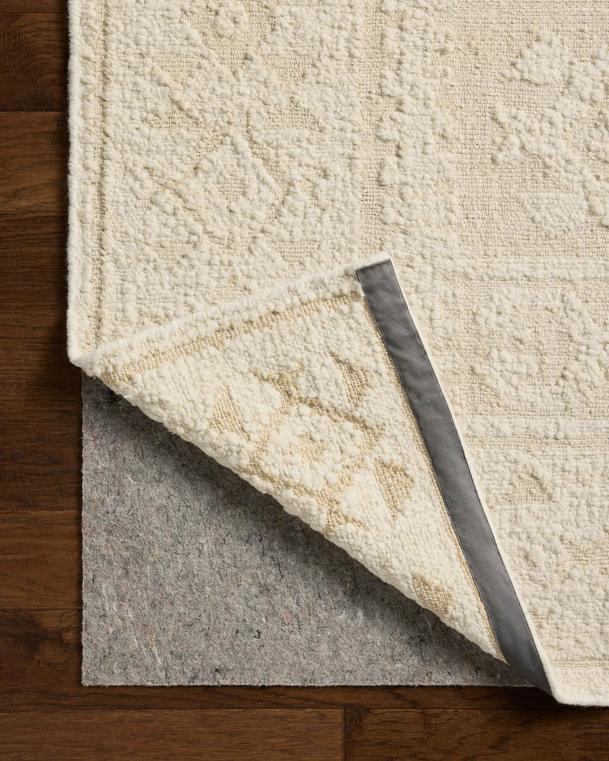 Alara ALR-01 Ivory / Natural Area Rug by Loloi