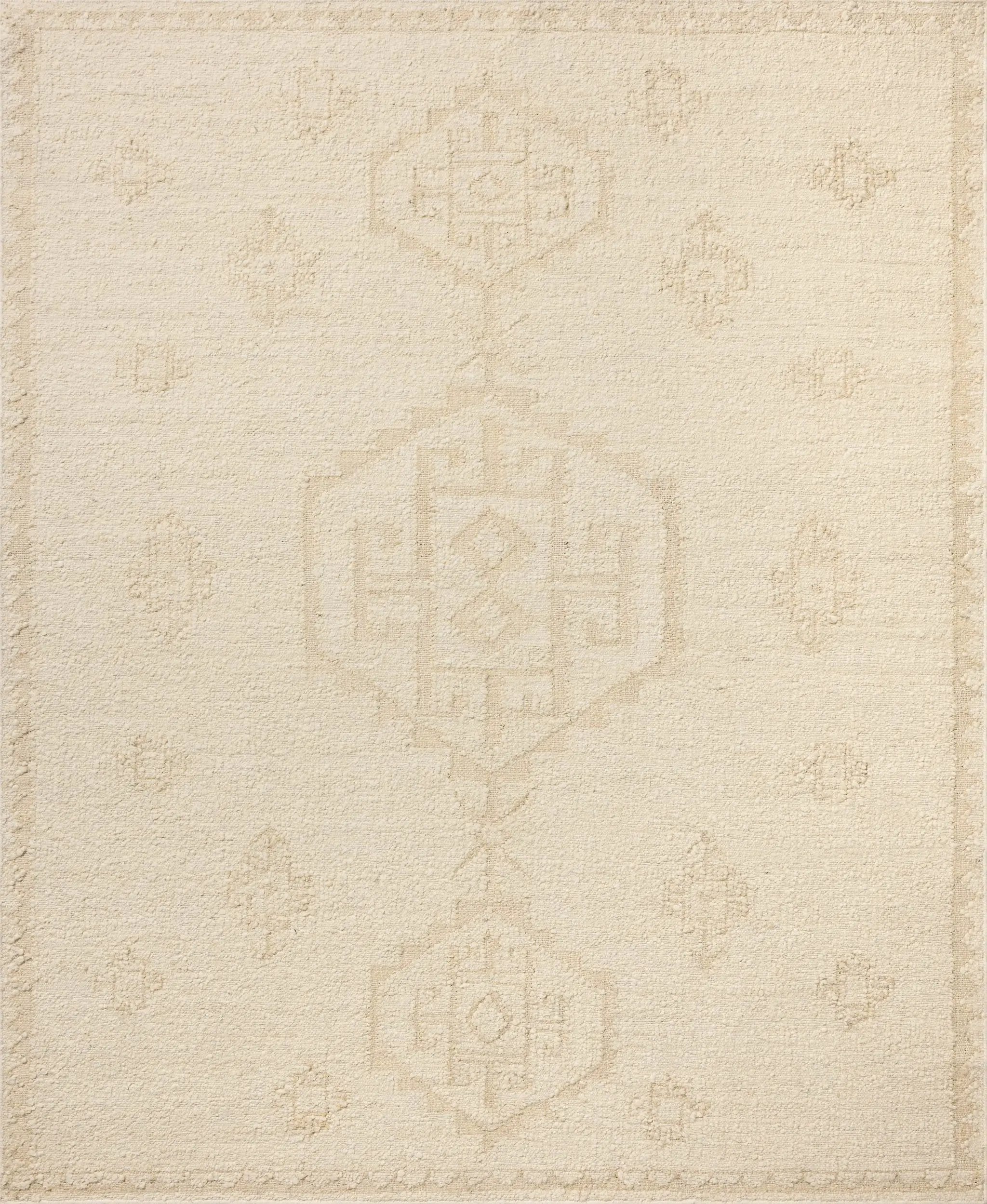 Alara ALR-02 Ivory / Natural Area Rug by Loloi