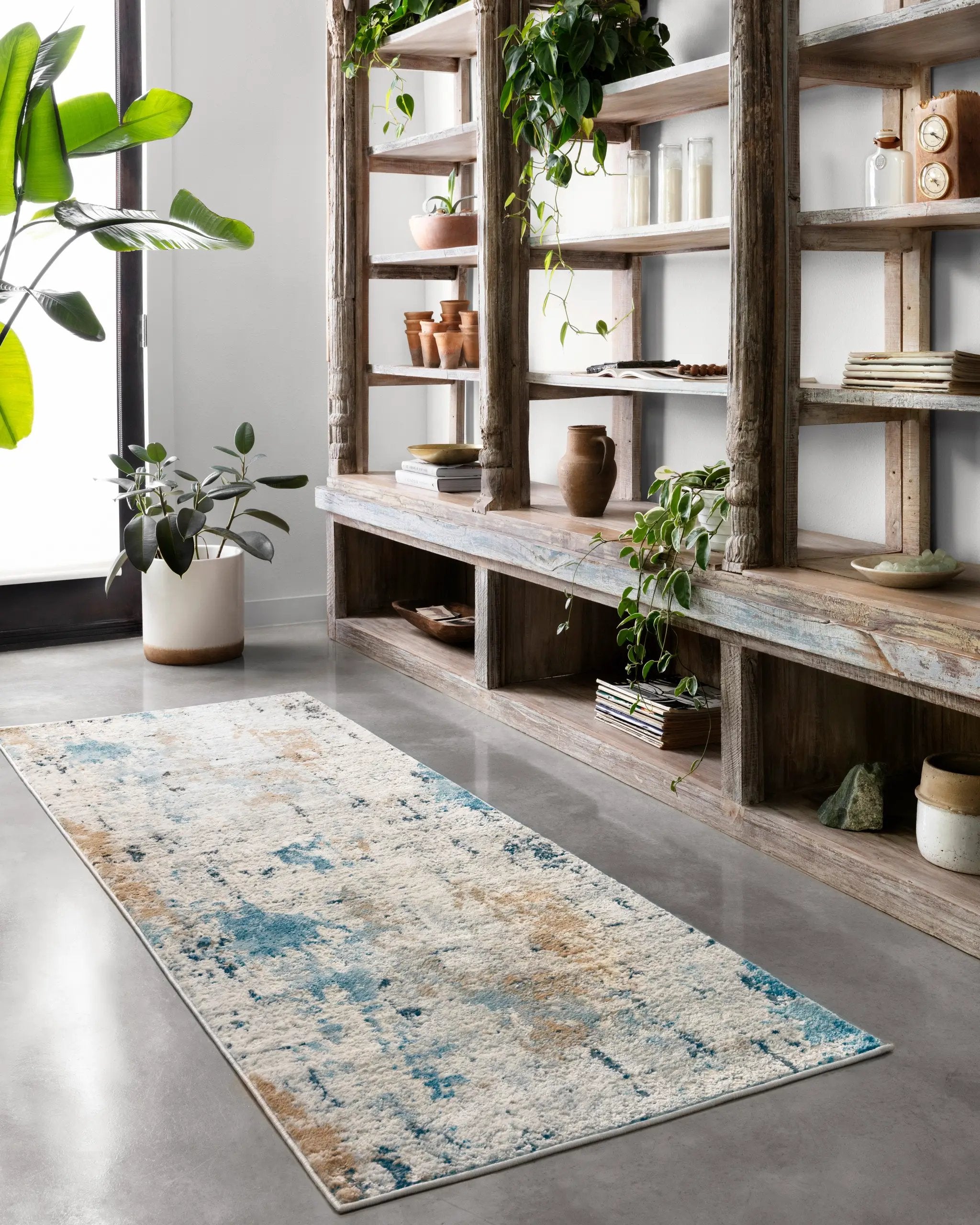 Alchemy ALC-01 Stone / Slate Area Rug by Loloi