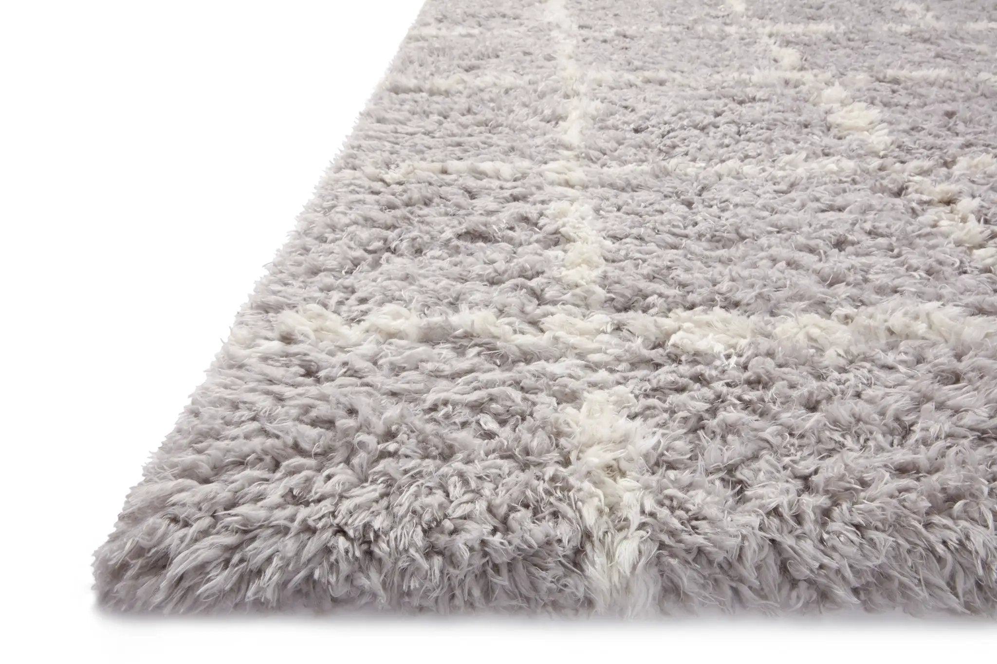 Amira AMI-04 Silver / Ivory Area Rug by Angela Rose x Loloi