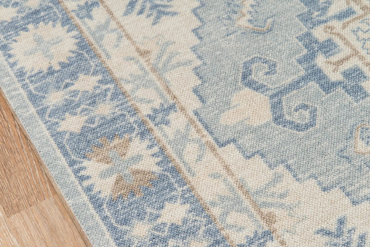 Anatolia ANA-1 Blue Area Rug by Momeni