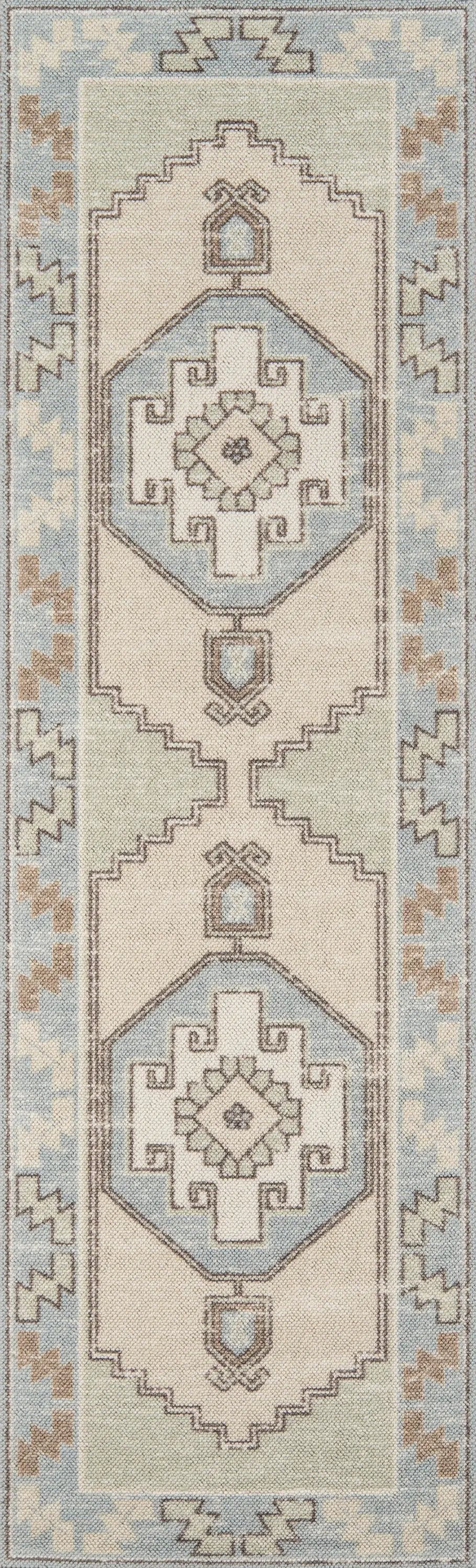 Anatolia ANA-2 Light-Blue Area Rug by Momeni