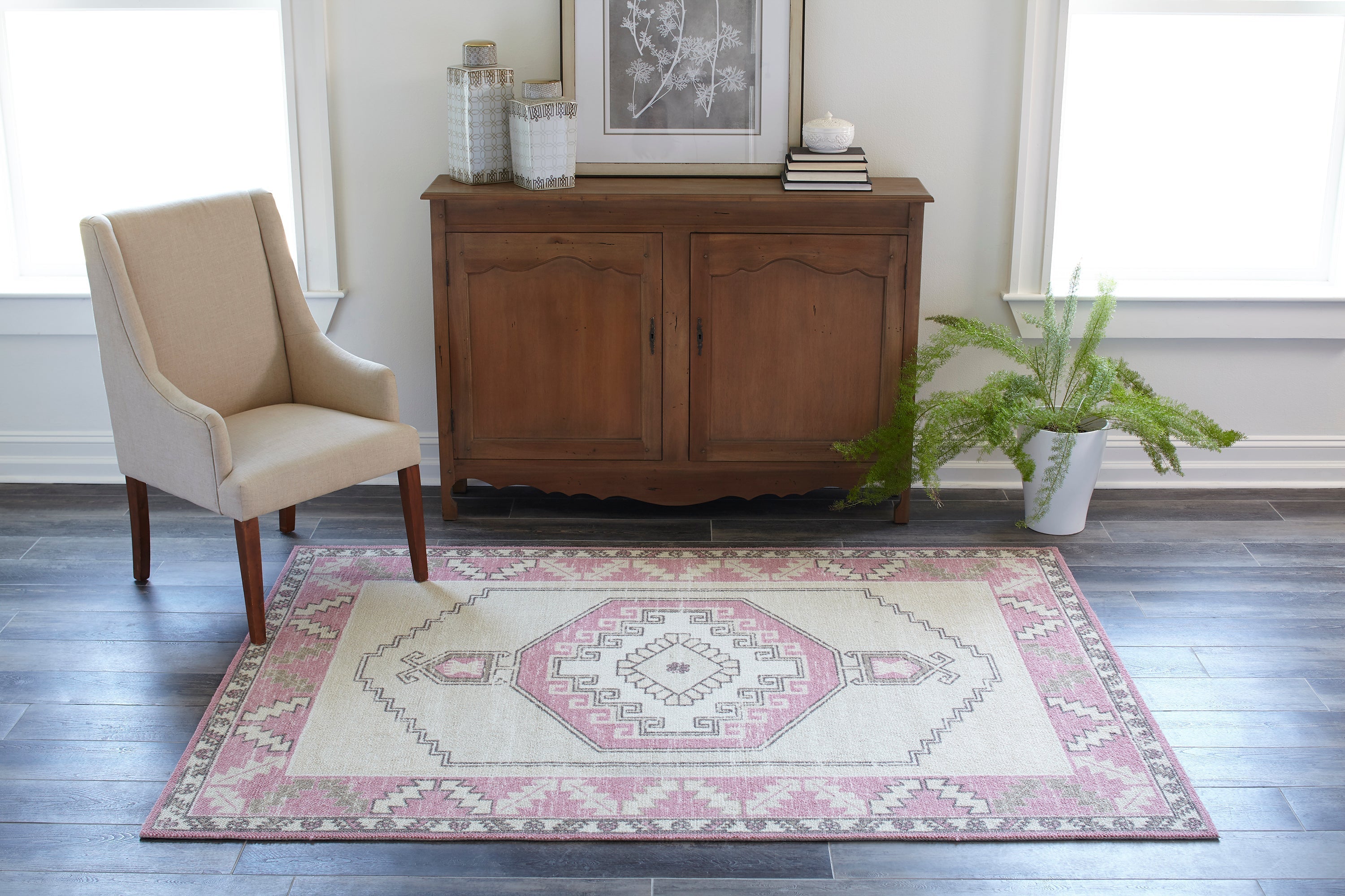 Momeni Anatolia ANA-2 Pink Area Rug