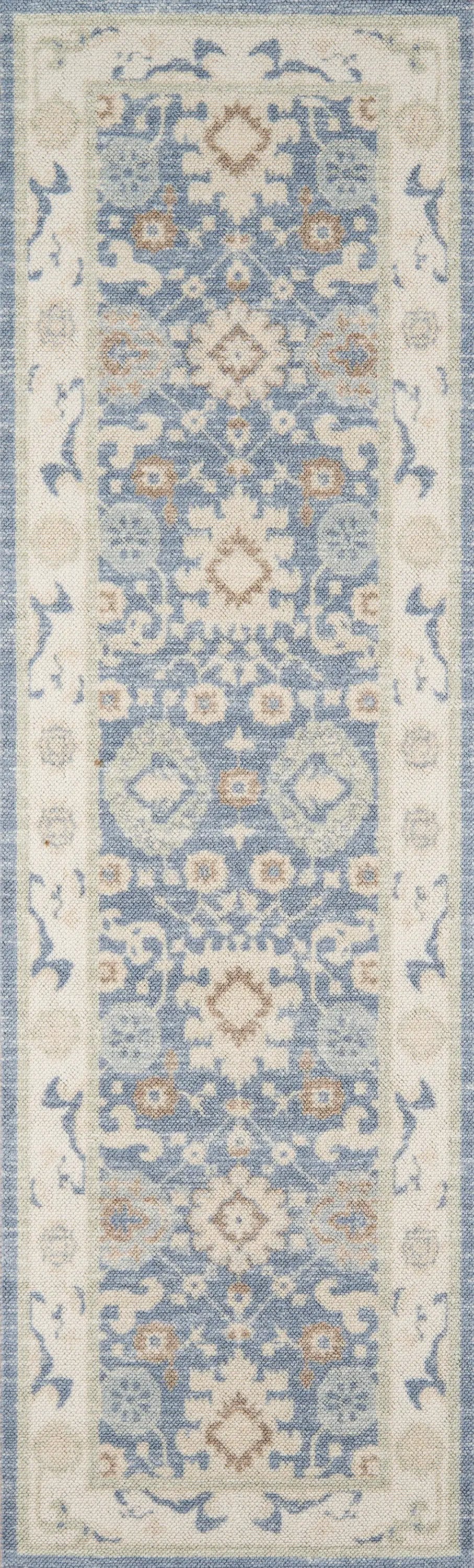 Anatolia ANA-7 Light-Blue Area Rug by Momeni