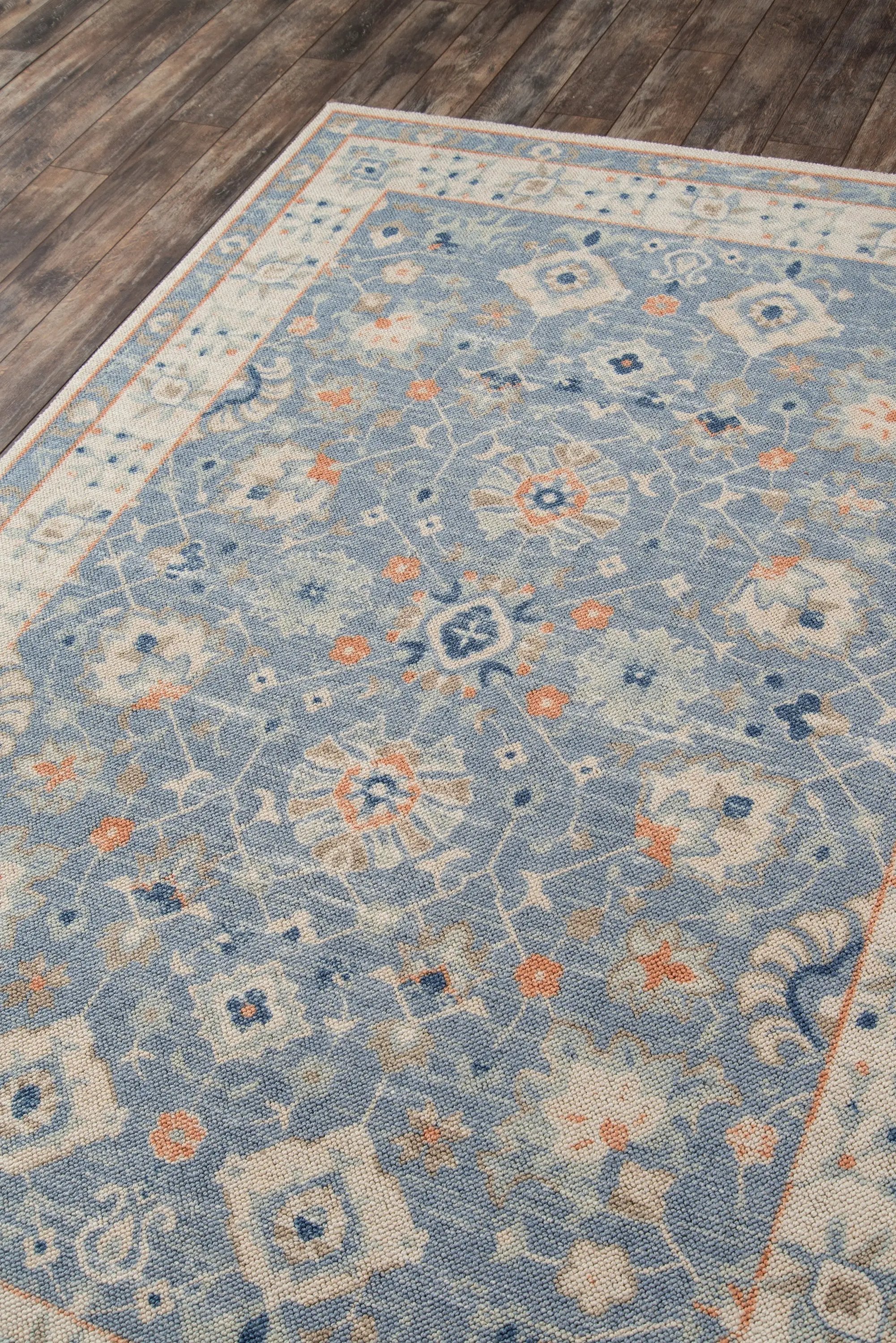 Anatolia ANA-8 Blue Area Rug by Momeni