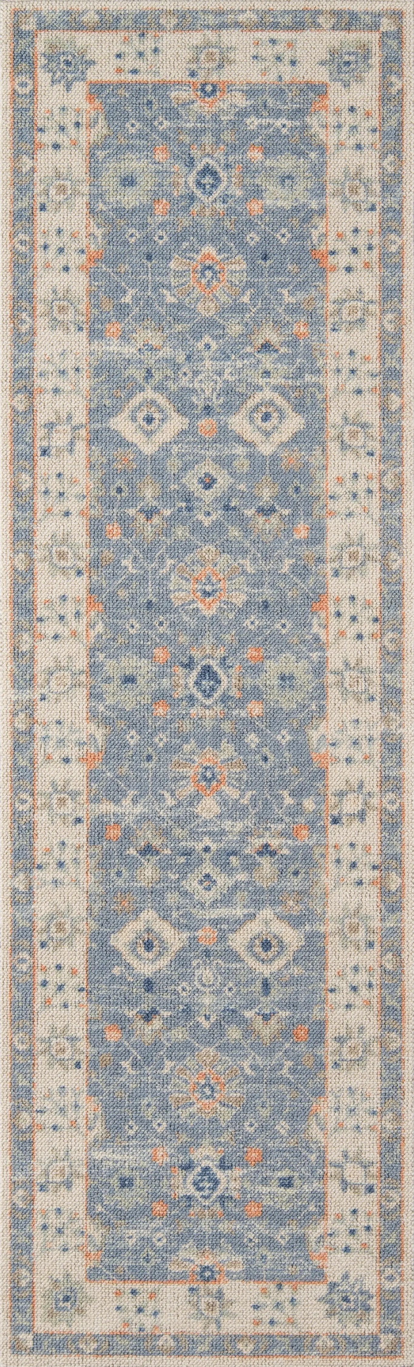 Anatolia ANA-8 Blue Area Rug by Momeni