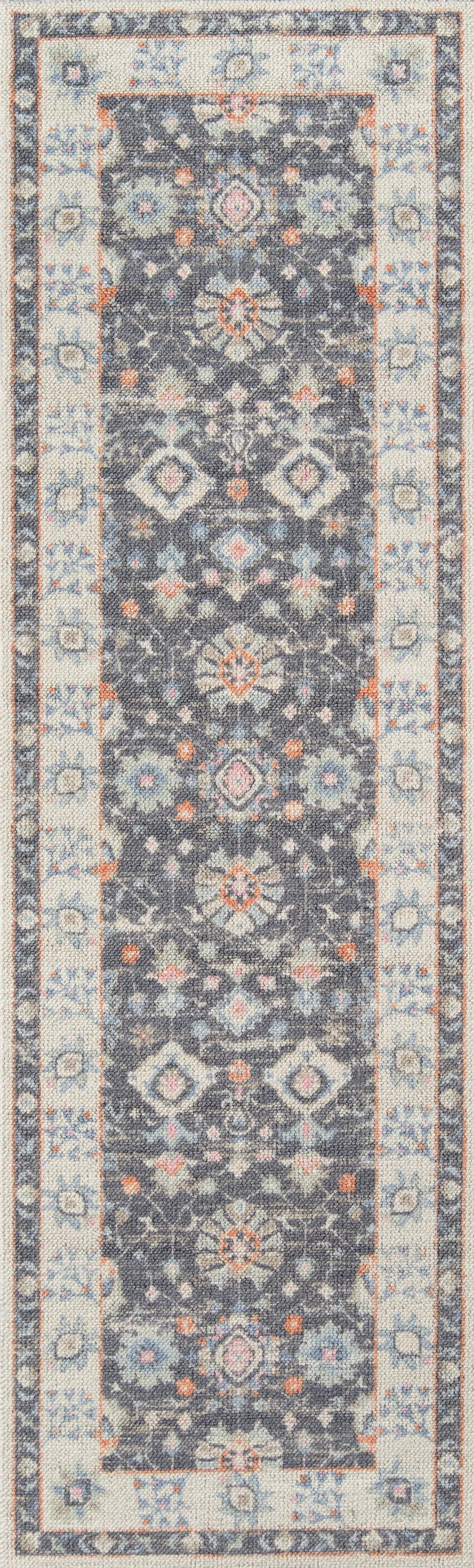 Anatolia ANA-8 Charcoal Area Rug by Momeni