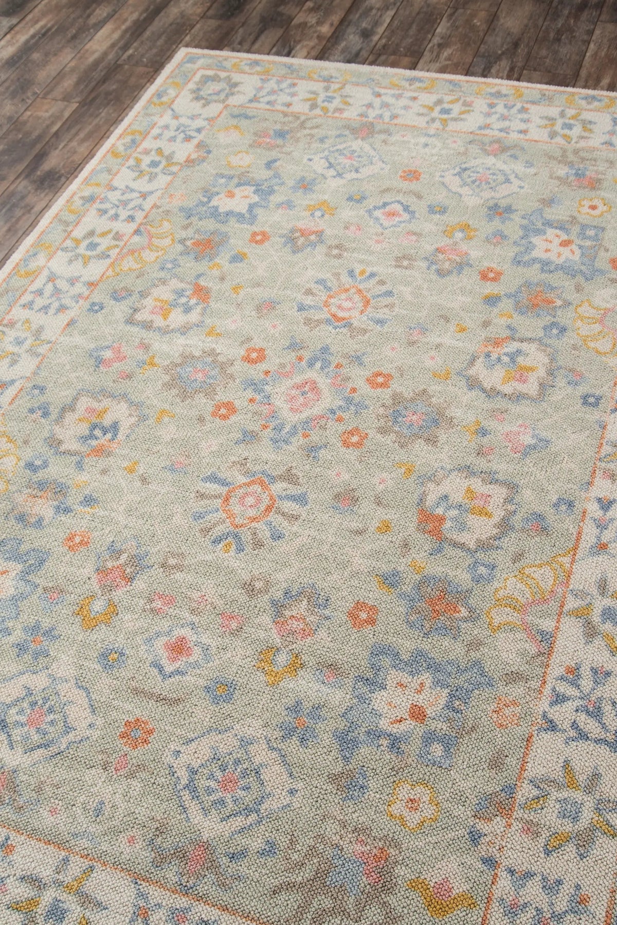 Anatolia ANA-8 Light-Blue Area Rug by Momeni