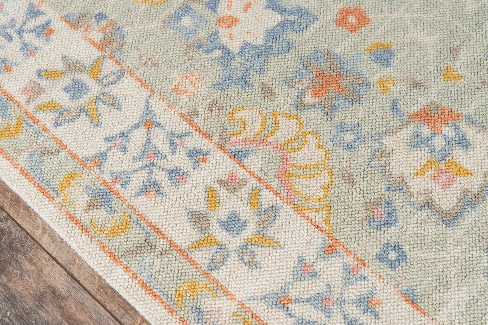 Anatolia ANA-8 Light-Blue Area Rug by Momeni