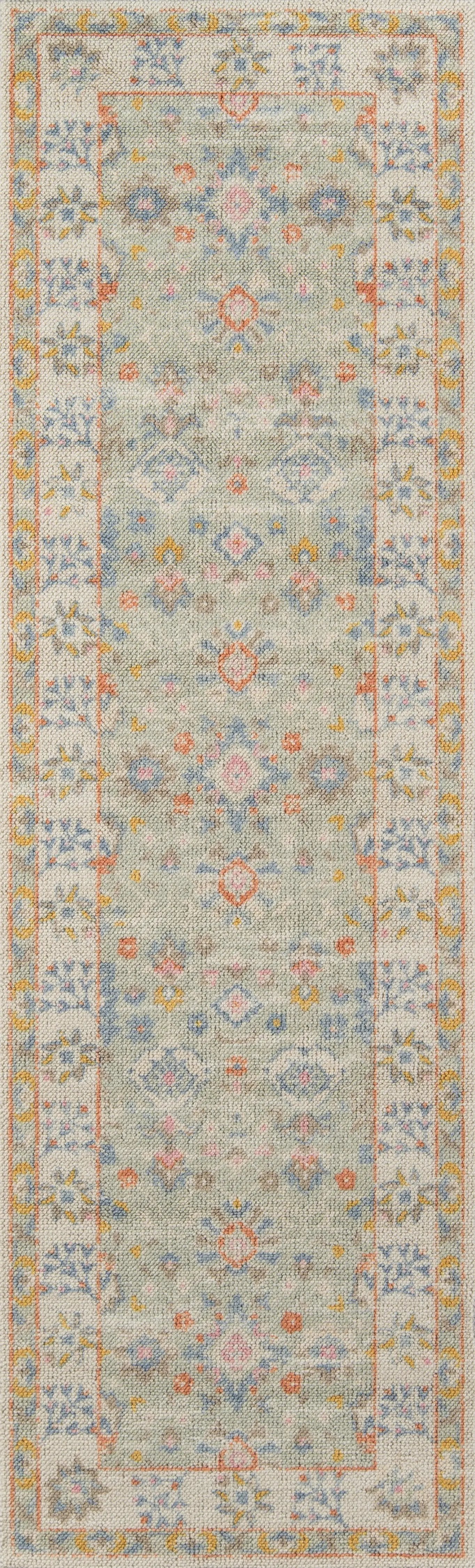Anatolia ANA-8 Light-Blue Area Rug by Momeni