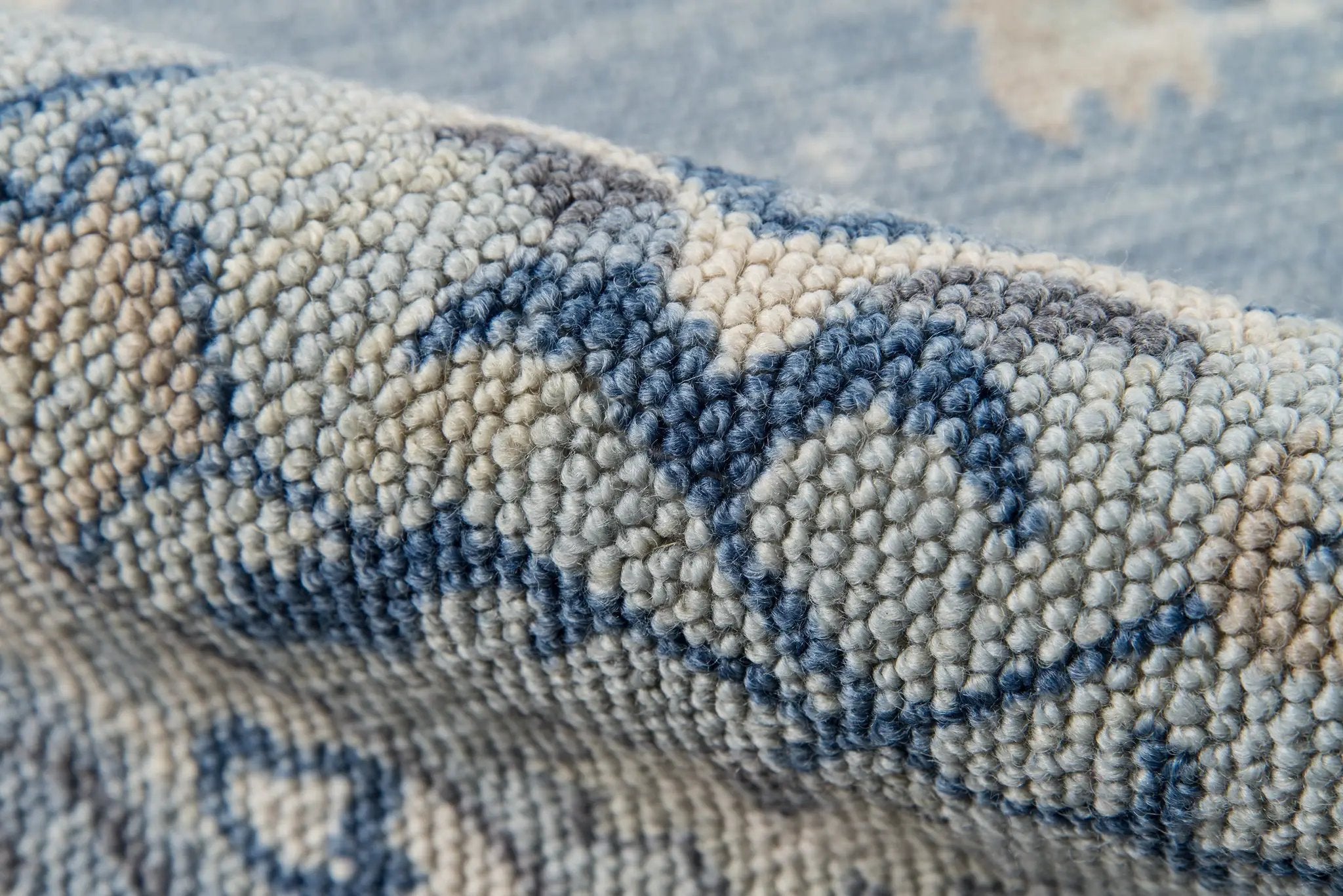 Anatolia ANA-9 Blue Area Rug by Momeni