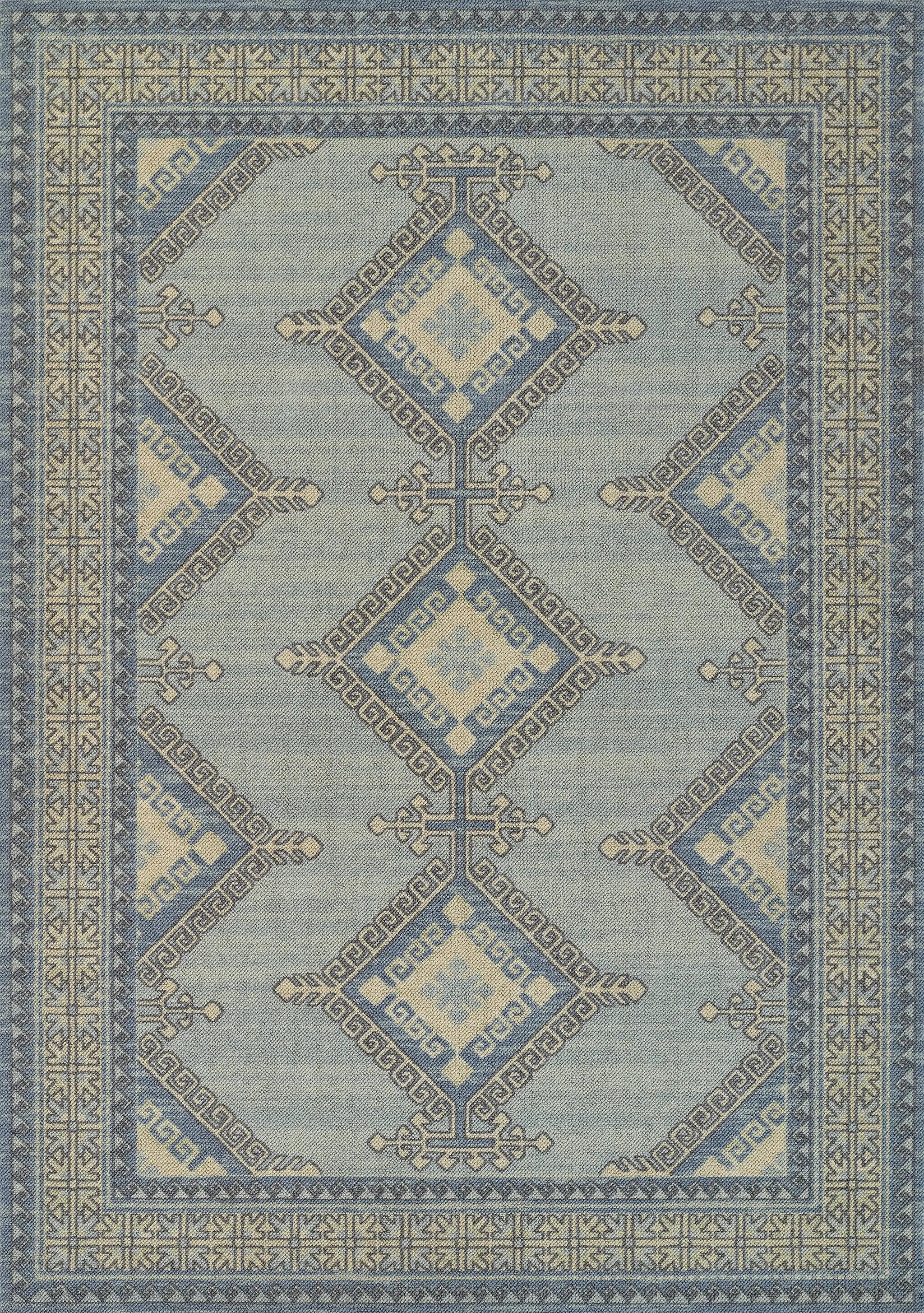 Anatolia ANA-10 Blue Area Rug by Momeni