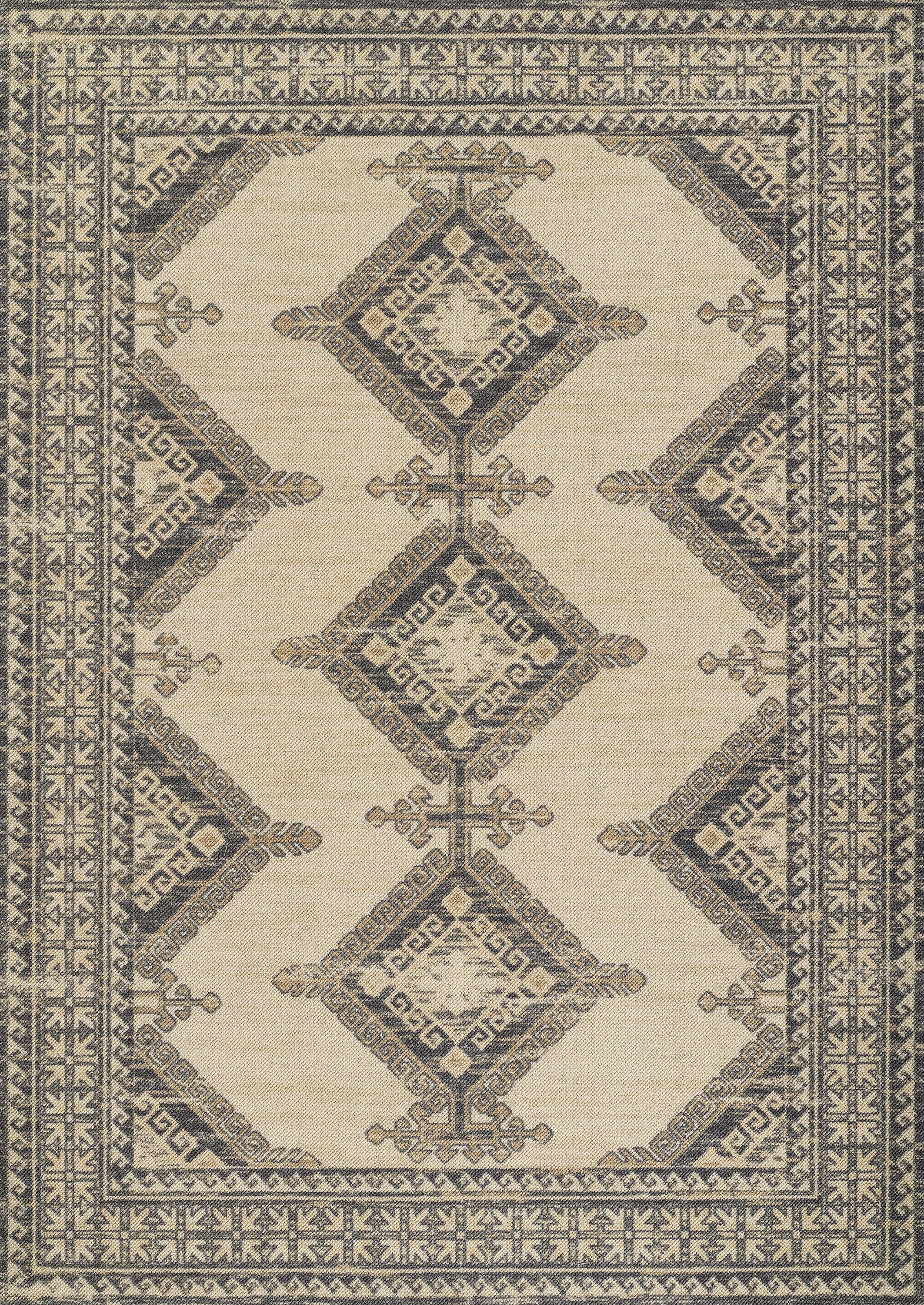 Momeni Anatolia ANA-10 Charcoal Area Rug