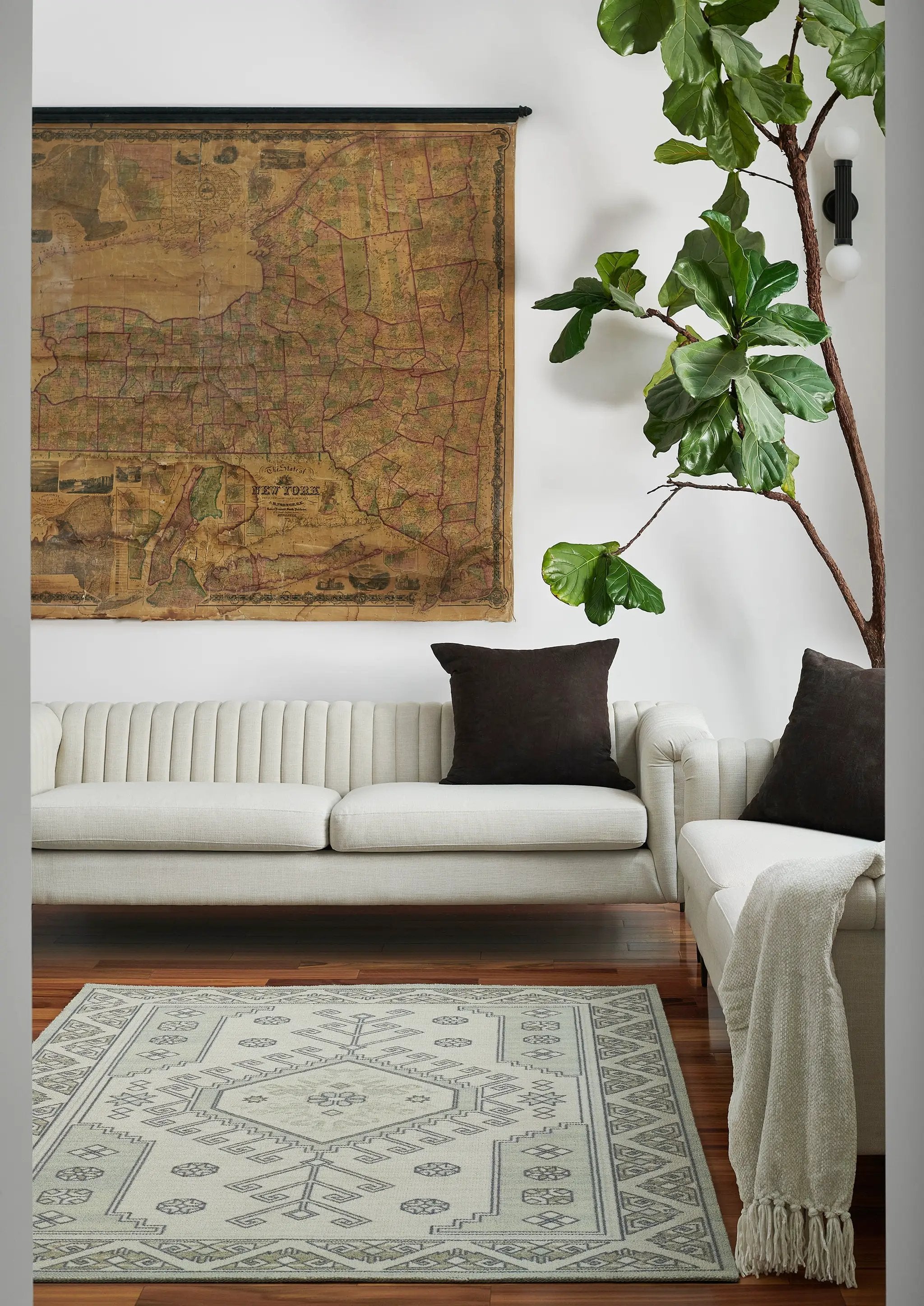Anatolia ANA-11 Sage Area Rug by Momeni
