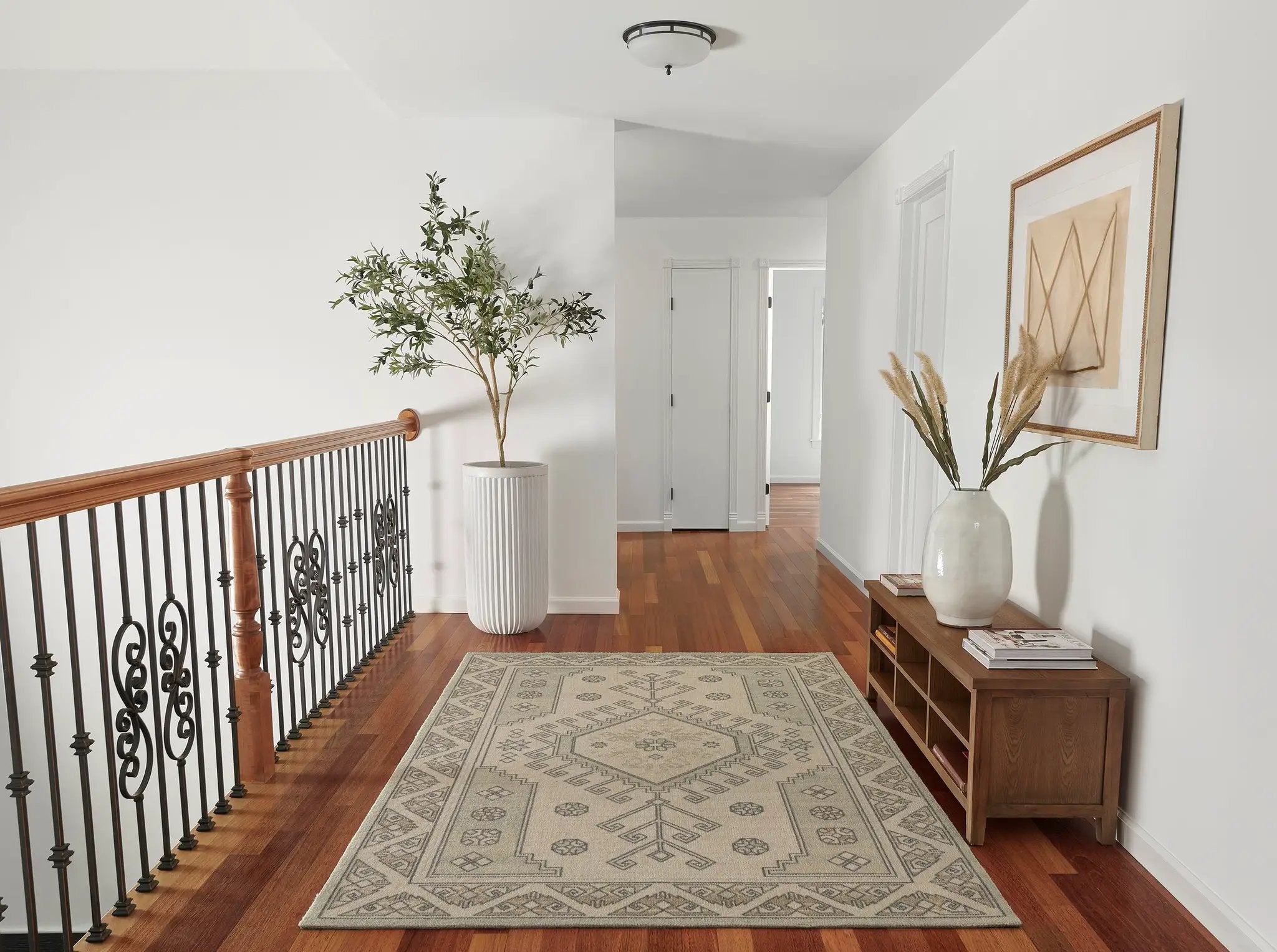 Anatolia ANA-11 Sage Area Rug by Momeni