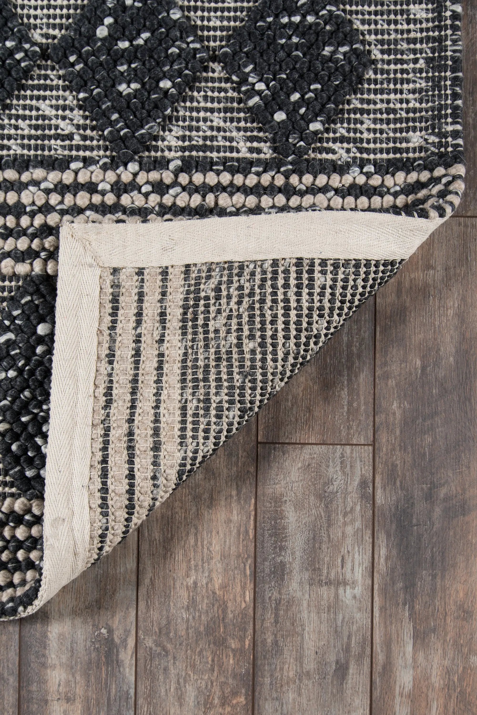 Andes AND-1 Charcoal Area Rug by Momeni