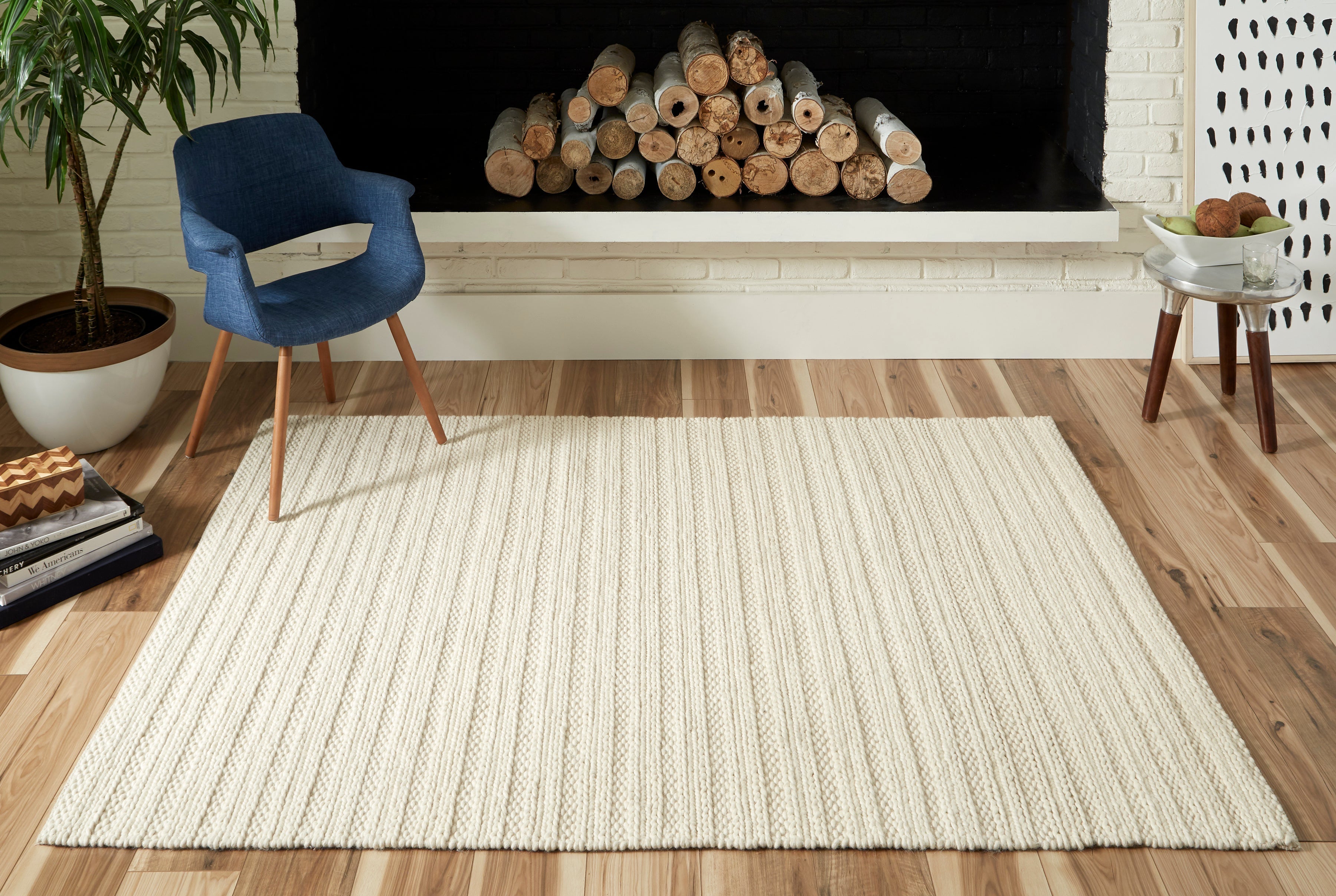 Momeni Andes AND-9 Ivory Hand Woven Area Rug