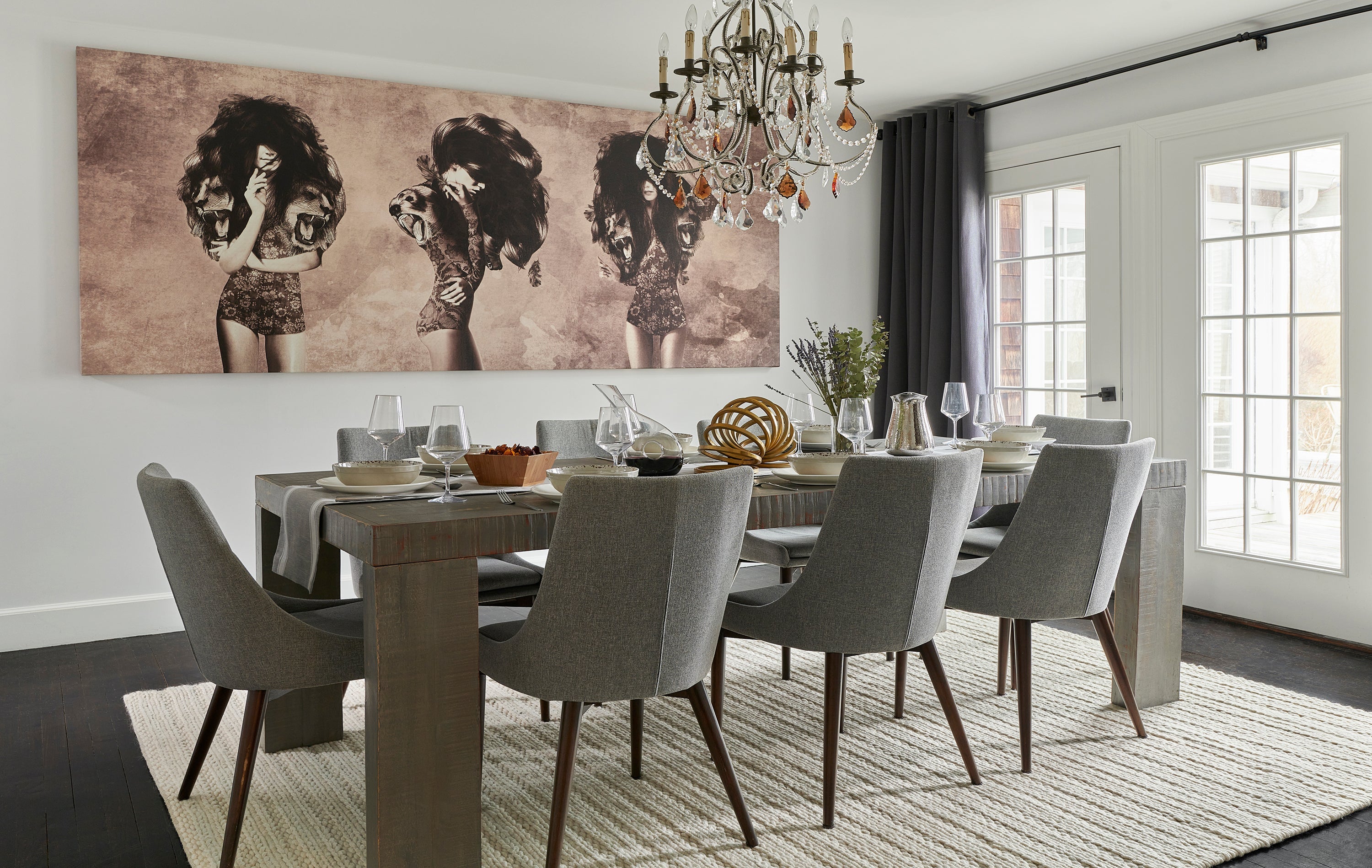 Momeni Andes AND-9 Ivory Hand Woven Area Rug