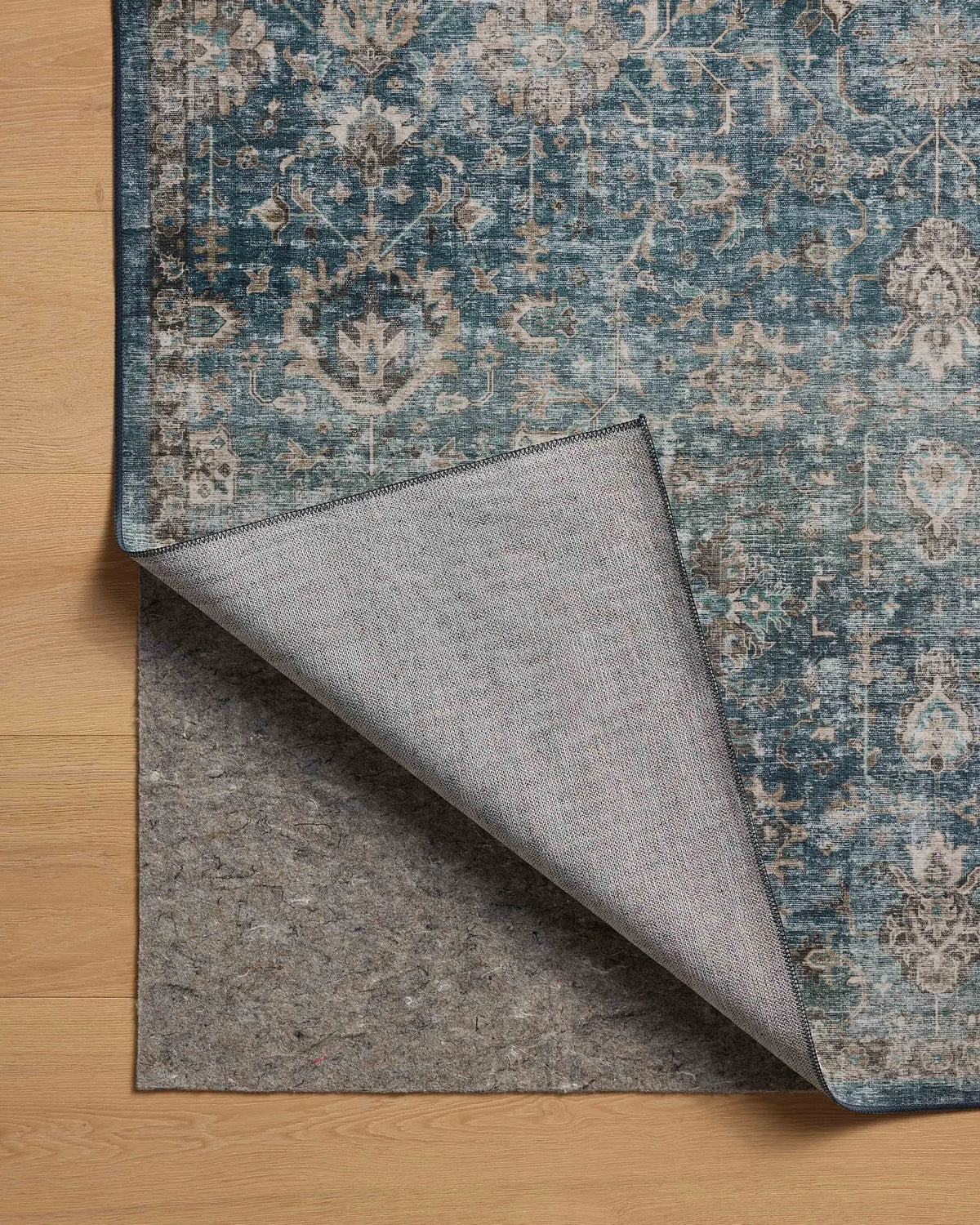 Anniston ANS-02 Lagoon / Natural Area Rug by Loloi