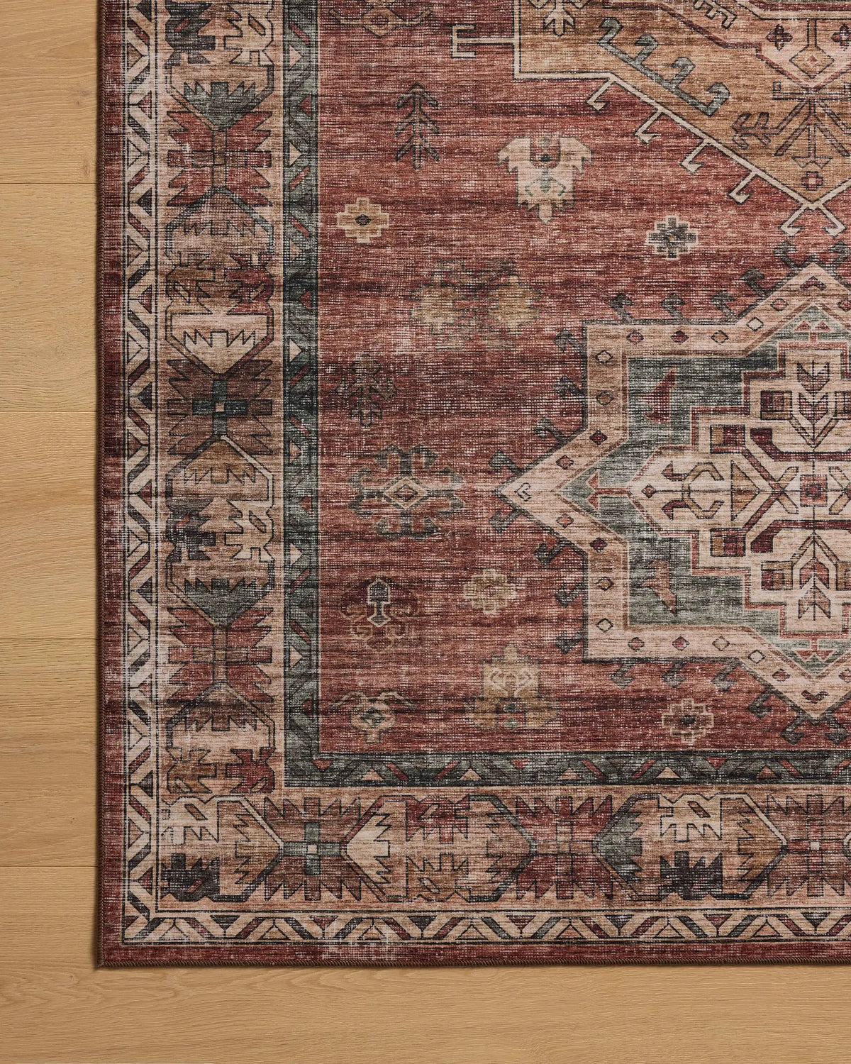 Anniston ANS-04 Spice / Multi Area Rug by Loloi