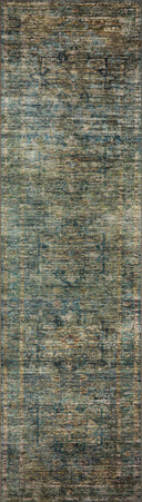 Featuring tranquil lagoon and vibrant multi-toned hues and traditional and distressed detail, the Anniston ANS-05 Lagoon / Multi Area Rug is a power-loomed polyester area rug for any room