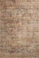 A power-loomed polyester area rug with traditional and distressed flair in earthy clay and deep charcoal tones, the Anniston ANS-06 Clay / Charcoal Area Rug anchors any room