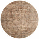 A power-loomed polyester area rug with traditional and distressed flair in earthy clay and deep charcoal tones, the Anniston ANS-06 Clay / Charcoal Area Rug anchors any room