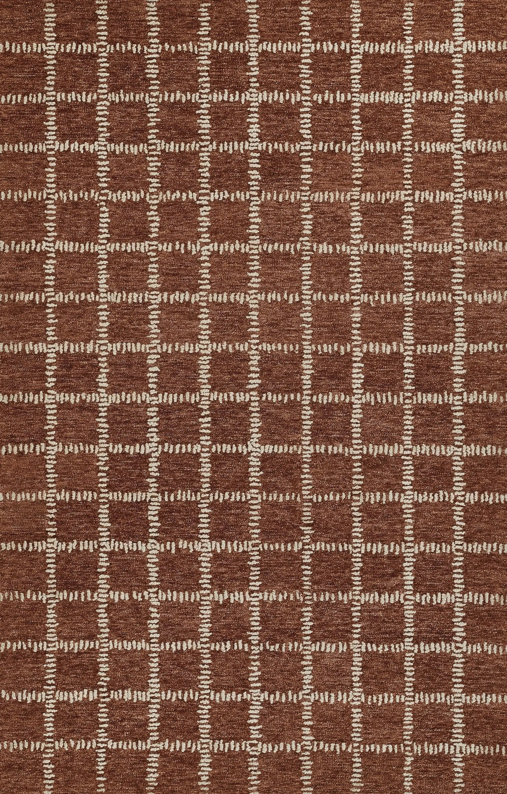 Archer ARC-3 Rust Area Rug by Momeni