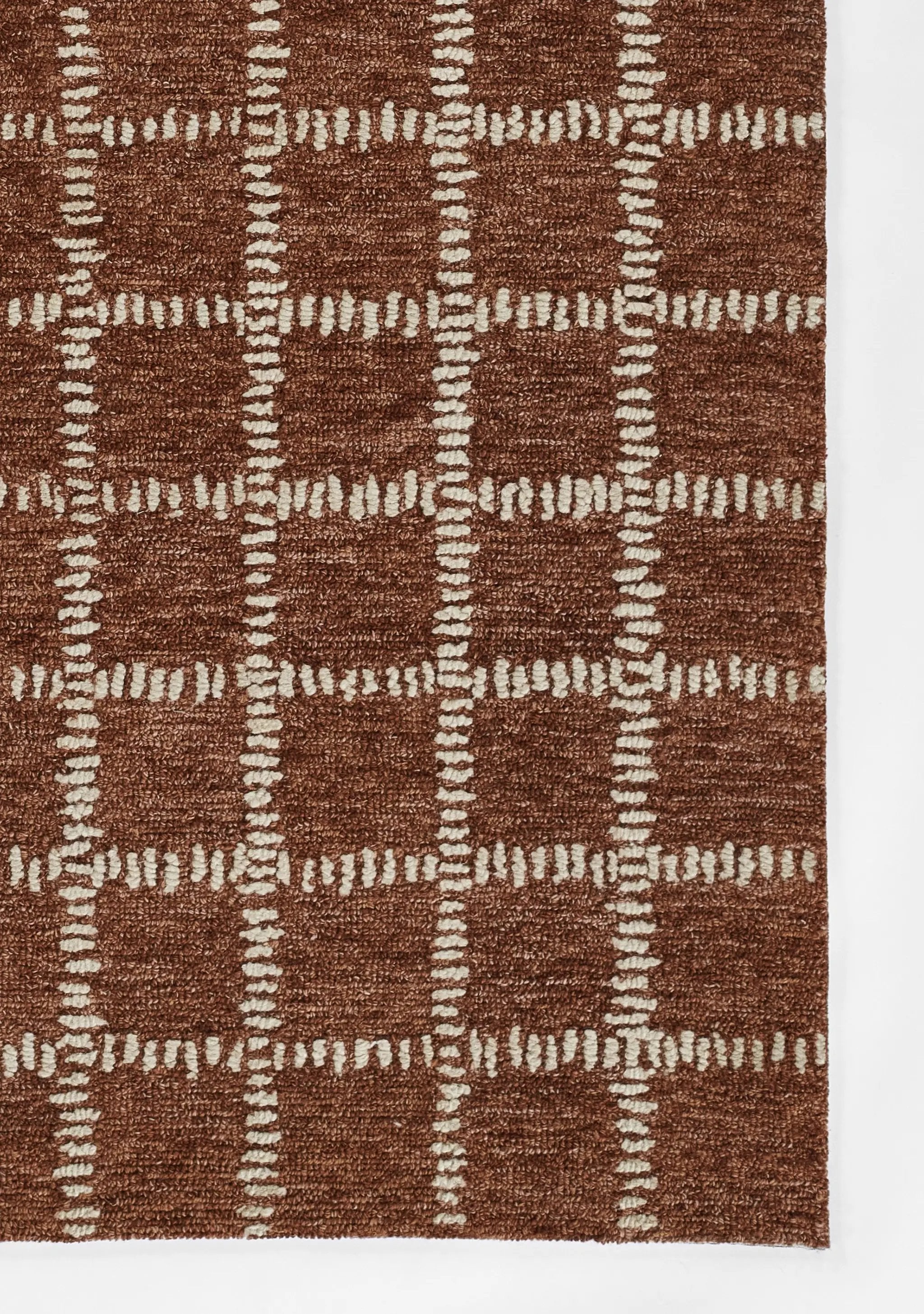 Archer ARC-3 Rust Area Rug by Momeni