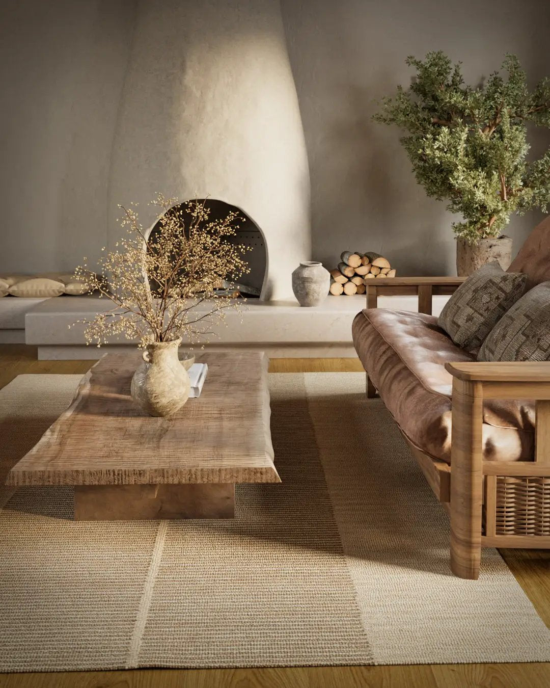 Archer ARC-6 Beige Area Rug by Momeni