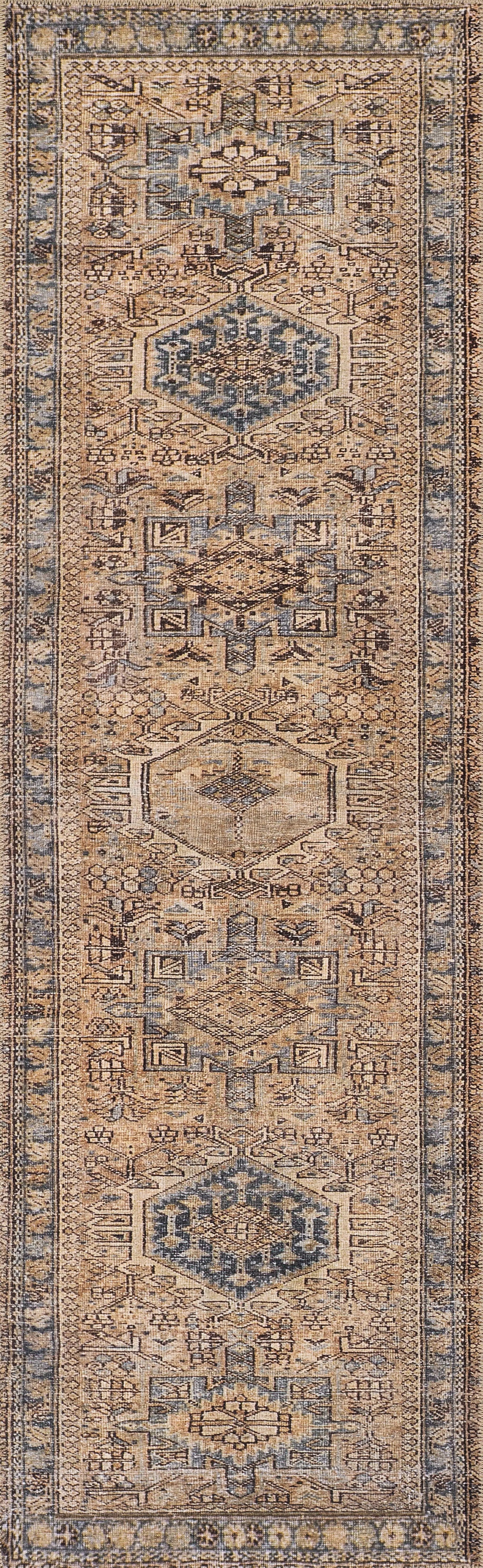 Ariana ARI-4 Blue Area Rug by Momeni