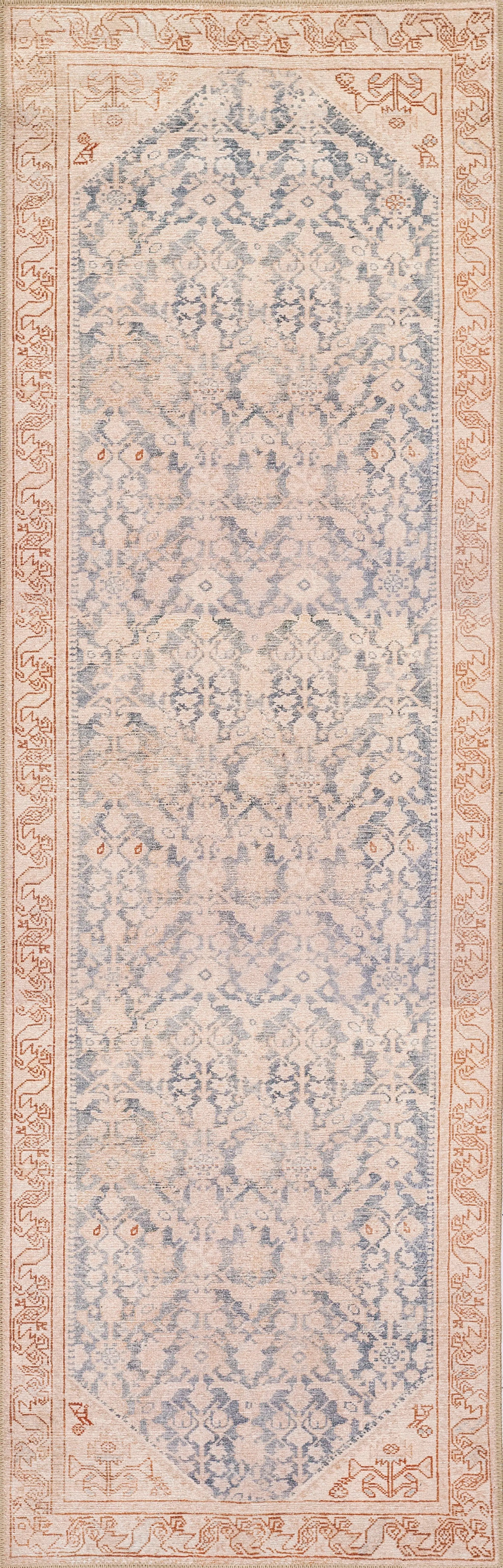 Ariana ARI-5 Blue Area Rug by Momeni
