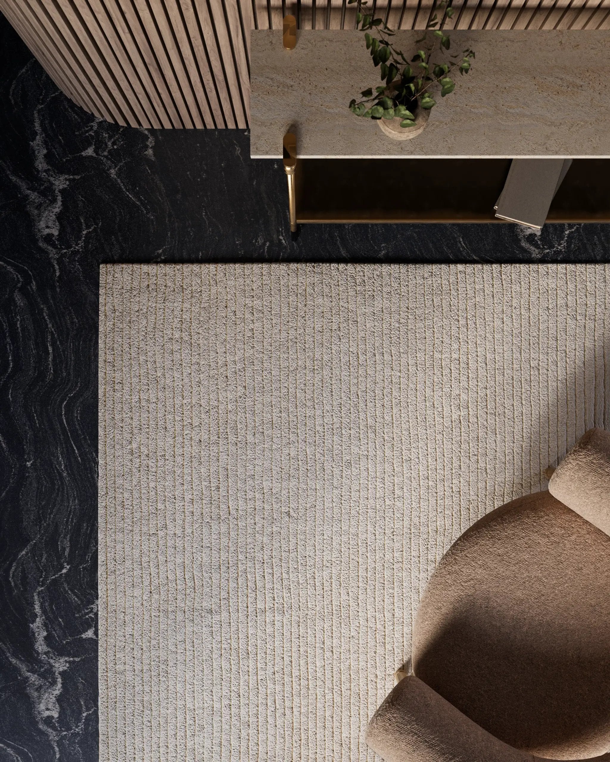 Asher ASH-1 White Area Rug by Momeni