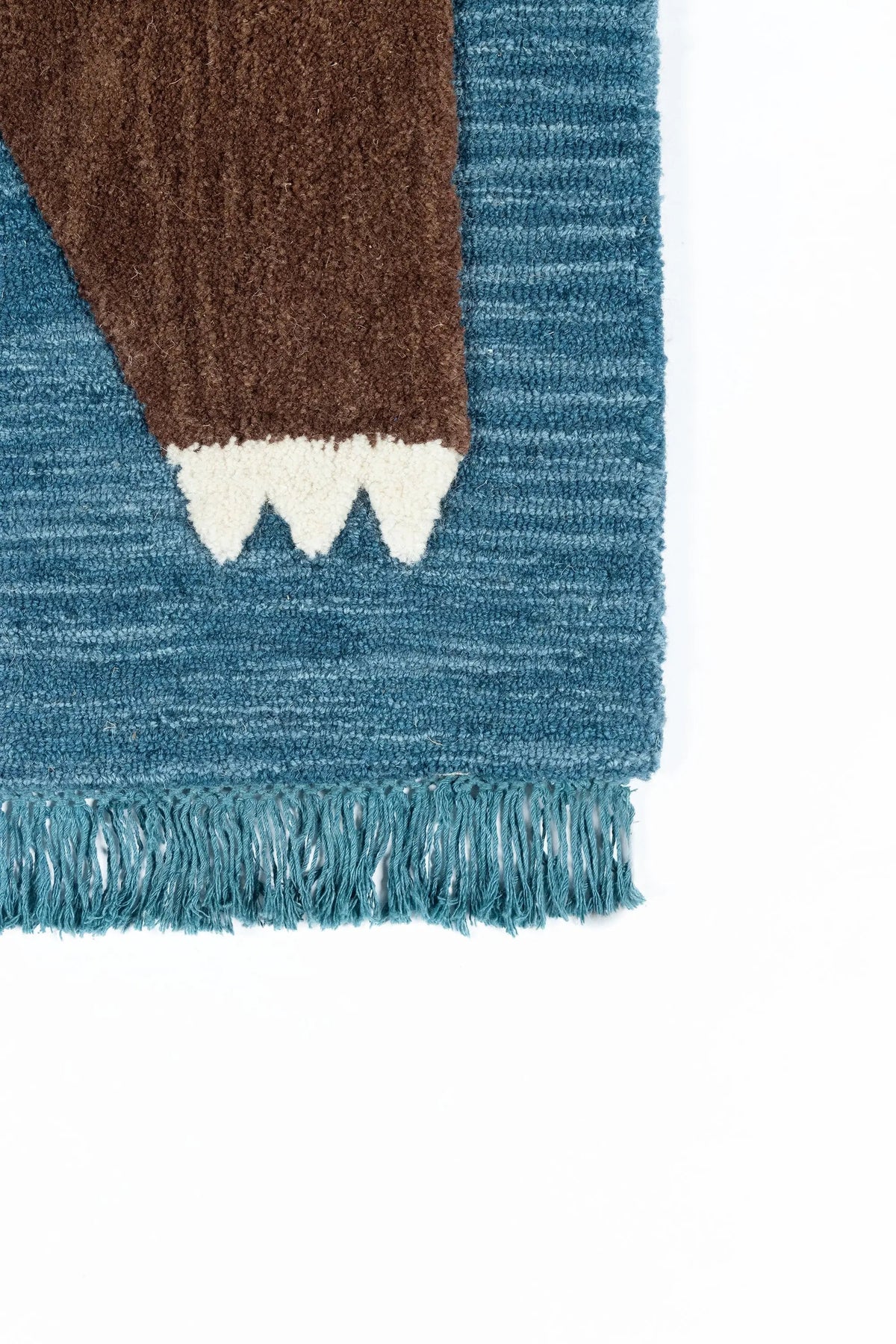 Atticus ATC-4 (Bear) Navy Area Rug by Novogratz by Momeni
