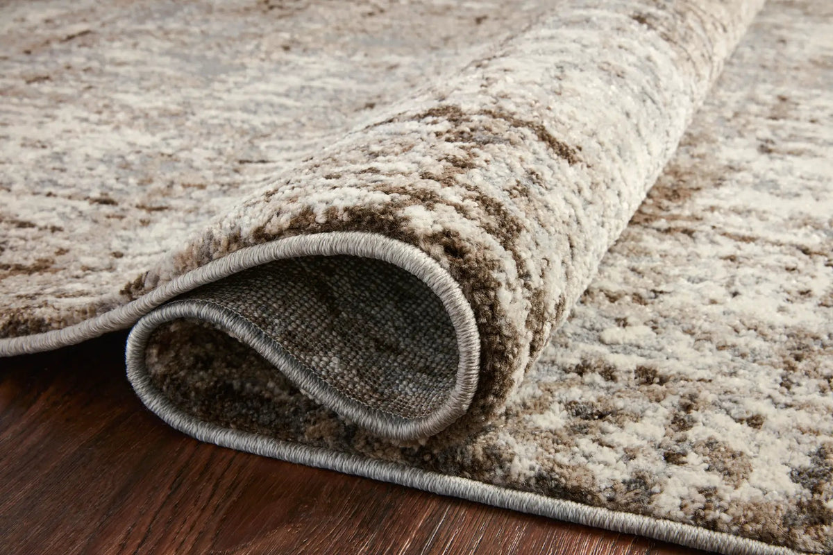Austen AUS-01 Natural / Mocha Area Rug by Loloi