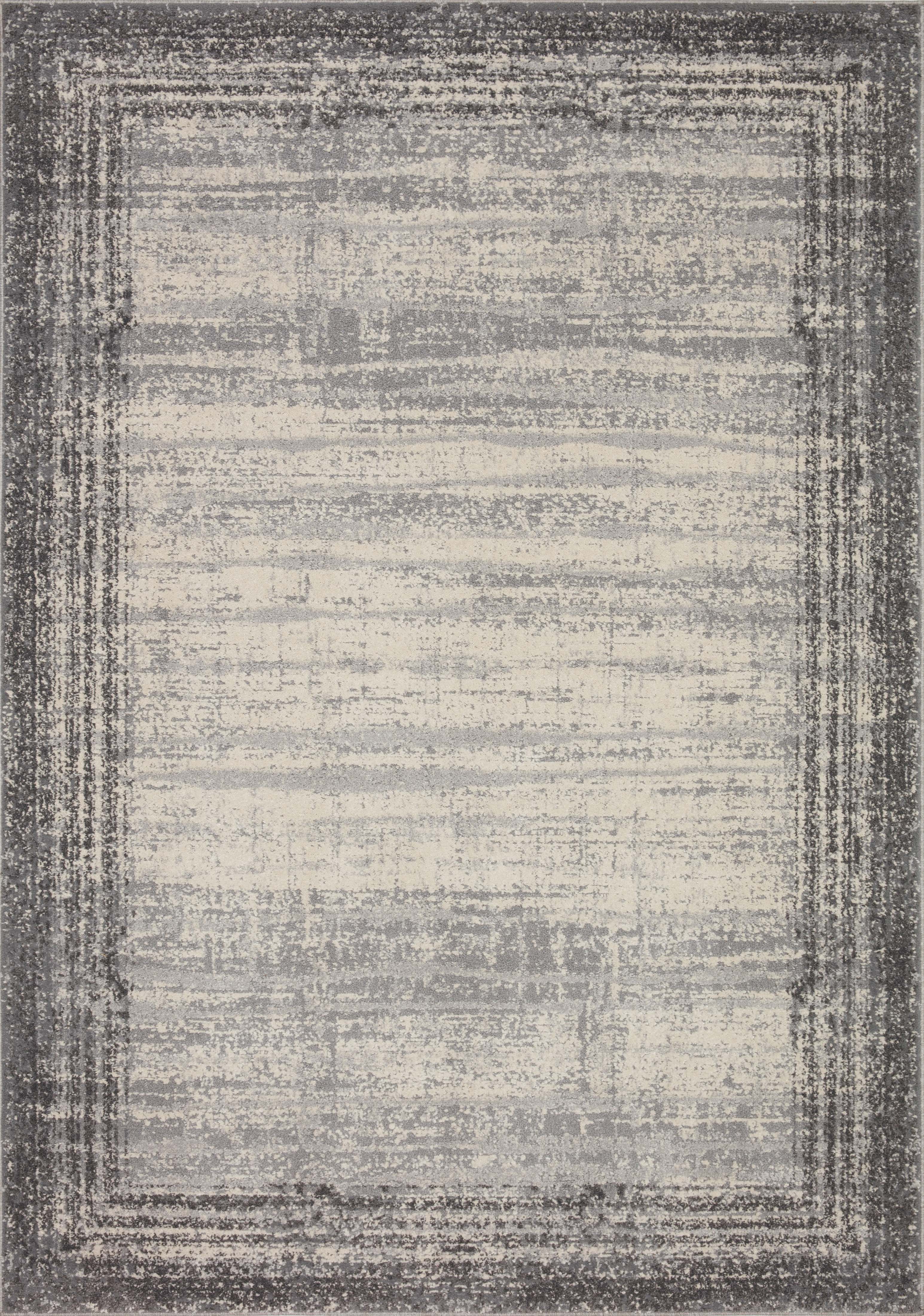 Loloi Austen AUS-02 Pebble / Charcoal Area Rug