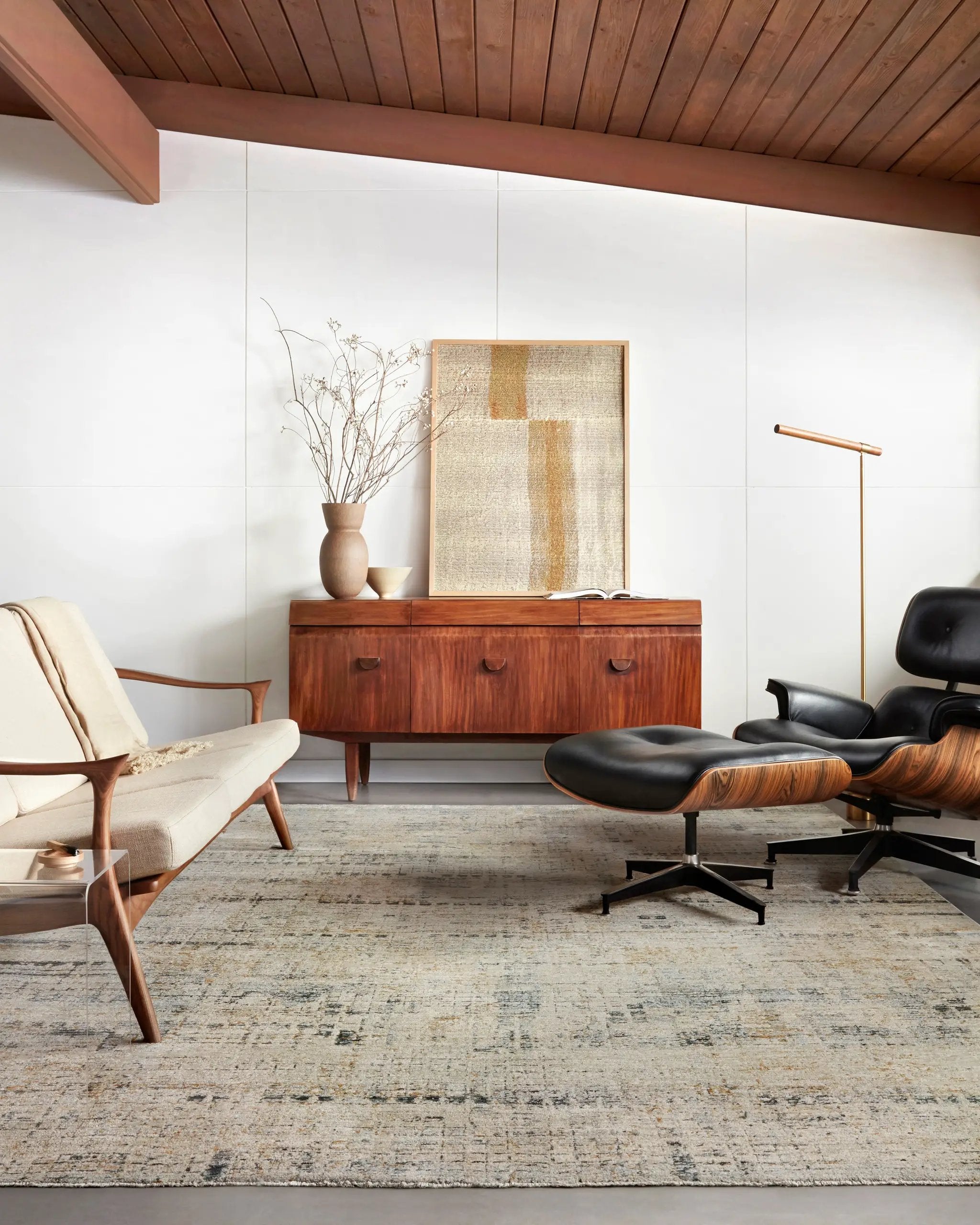 Axel AXE-01 Stone / Sky Area Rug by Loloi